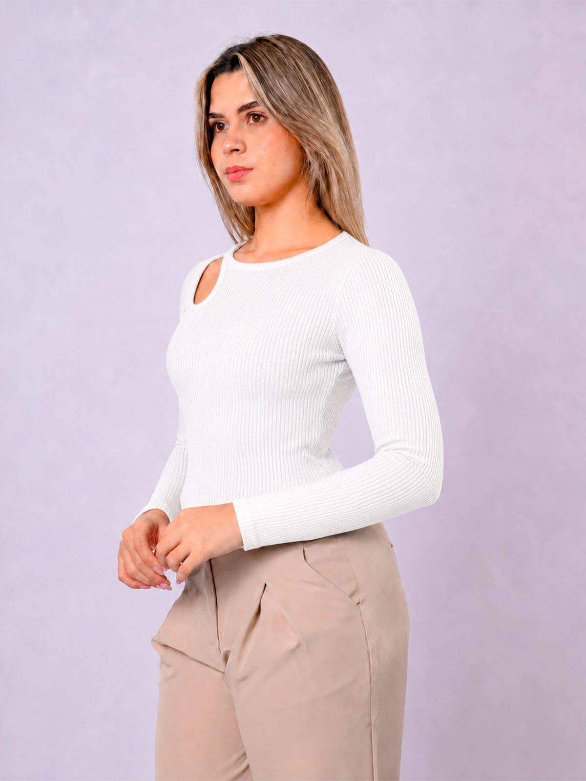 POLO MANGA LARGA MUJER BLACKOUT - 2