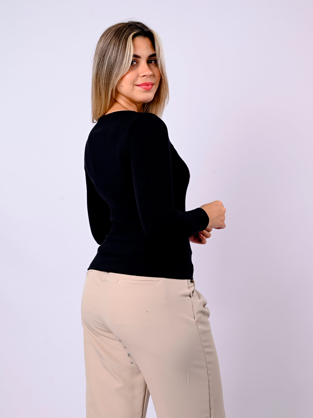 POLO MANGA LARGA MUJER BLACKOUT - 3