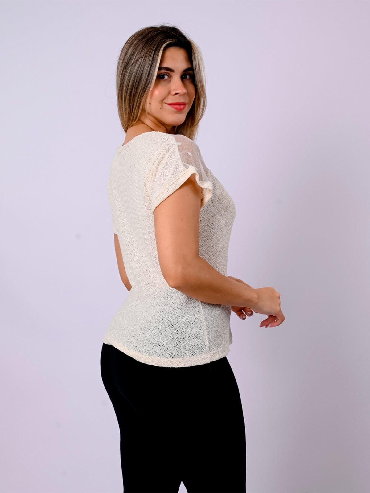 POLO MANGA CORTA MUJER BLACKOUT KIARA - 6
