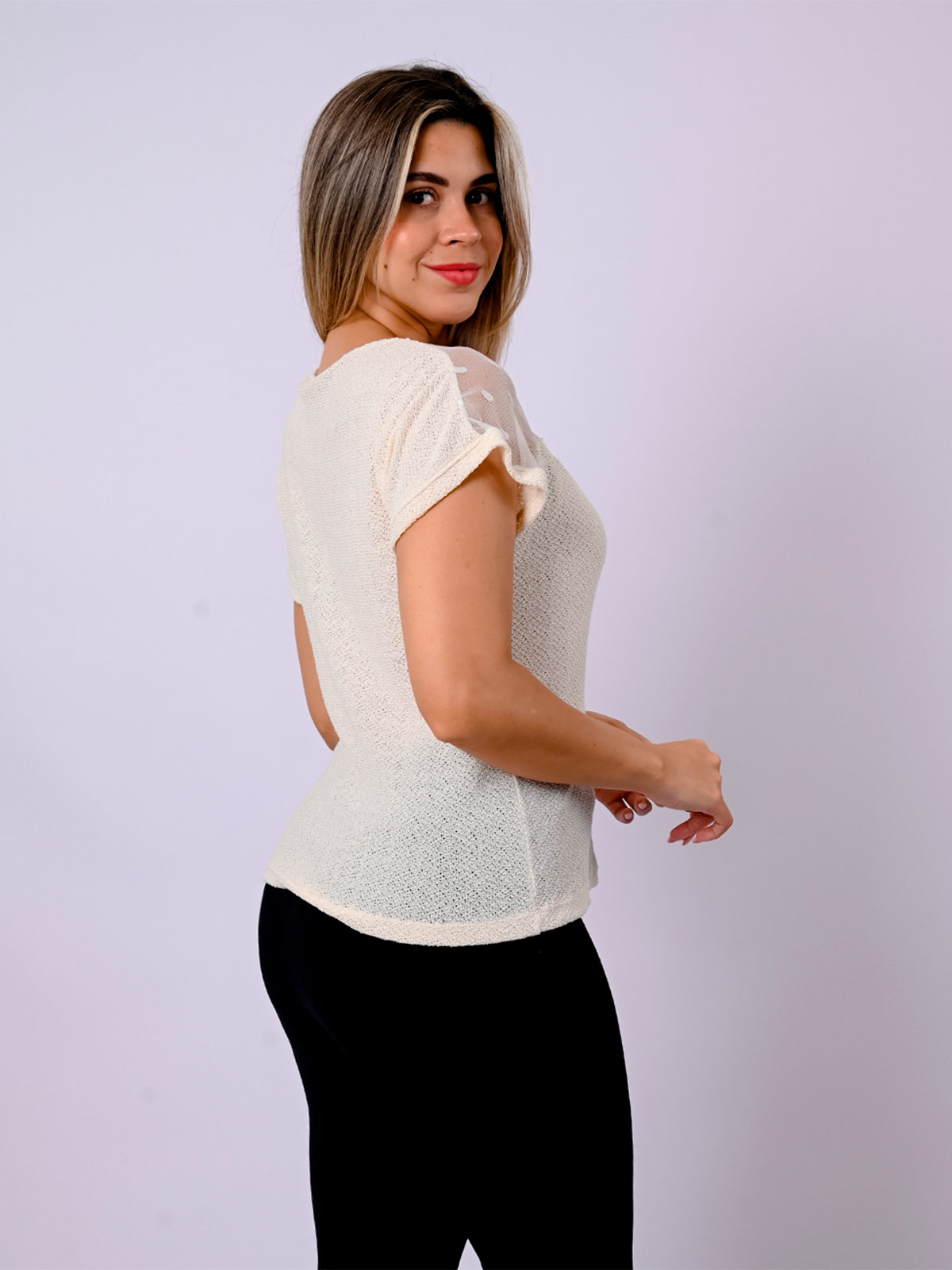 POLO MANGA CORTA MUJER BLACKOUT KIARA - 6