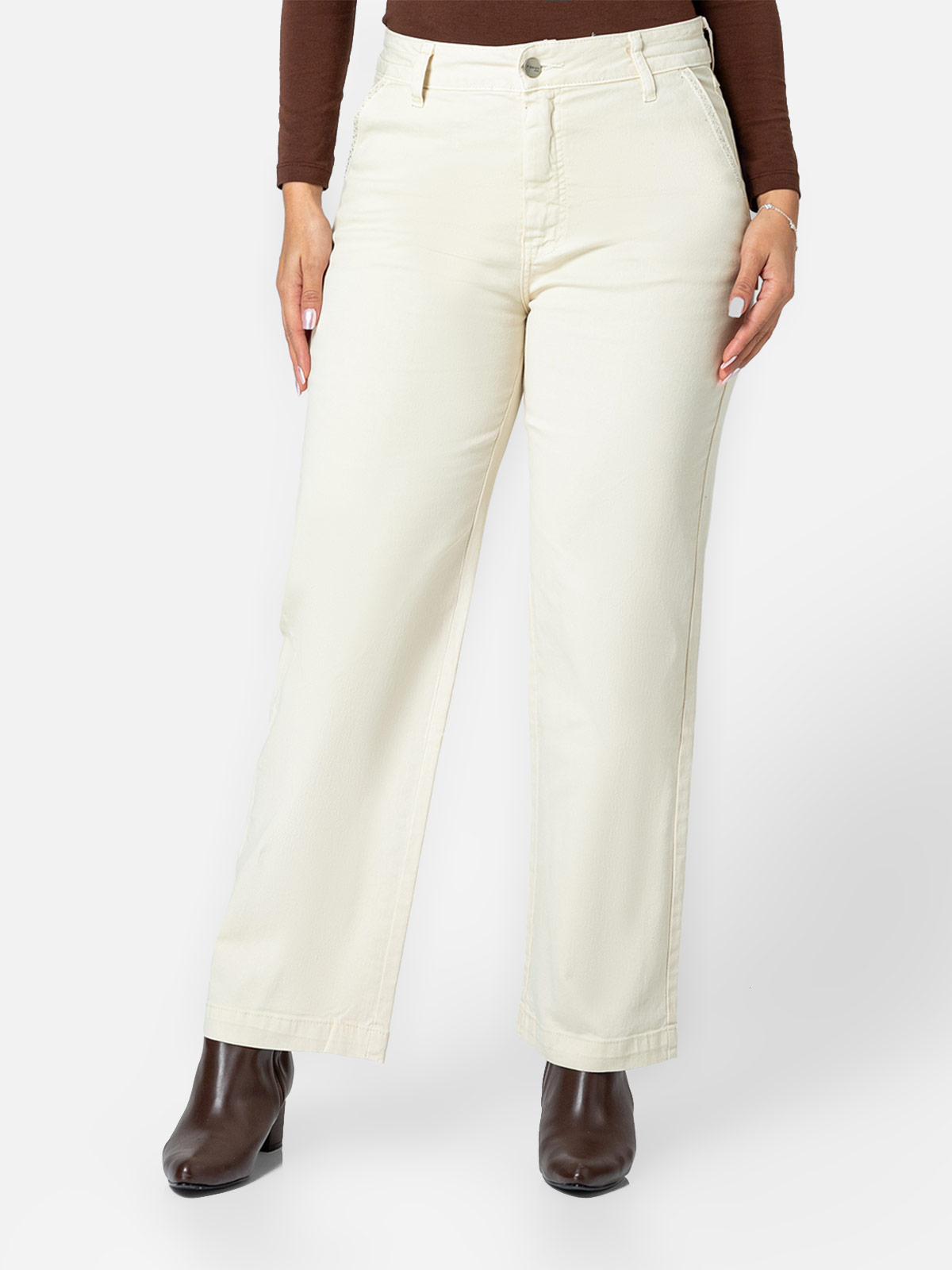 PANTALÓN STRAIGHT MUJER PIONIER DARSI - 2