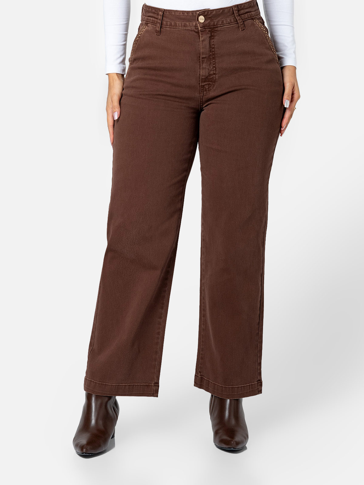 PANTALÓN STRAIGHT MUJER PIONIER DARSI - 2