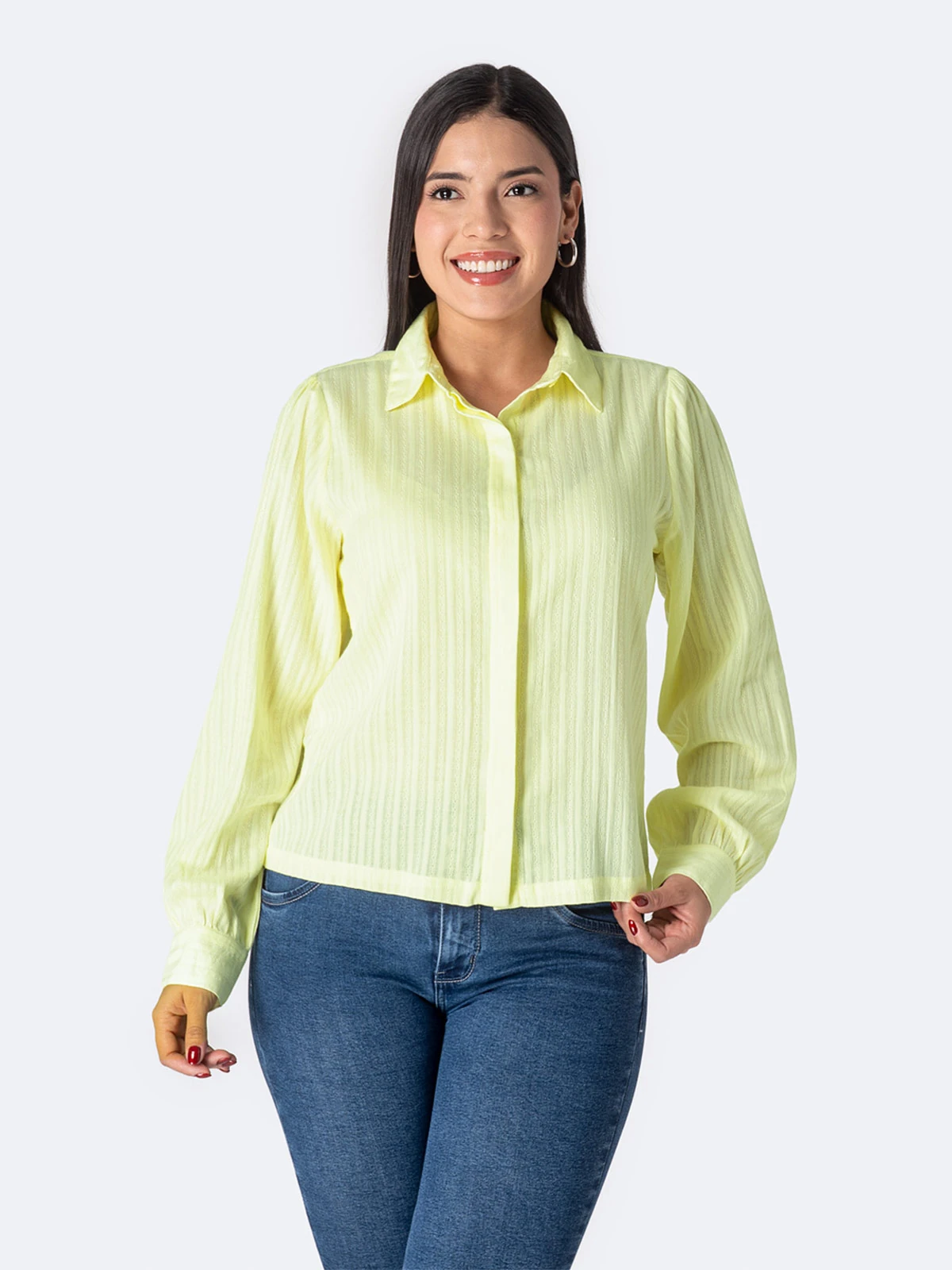 BLUSA MANGA LARGA MUJER PIONIER LAUCIN - 1