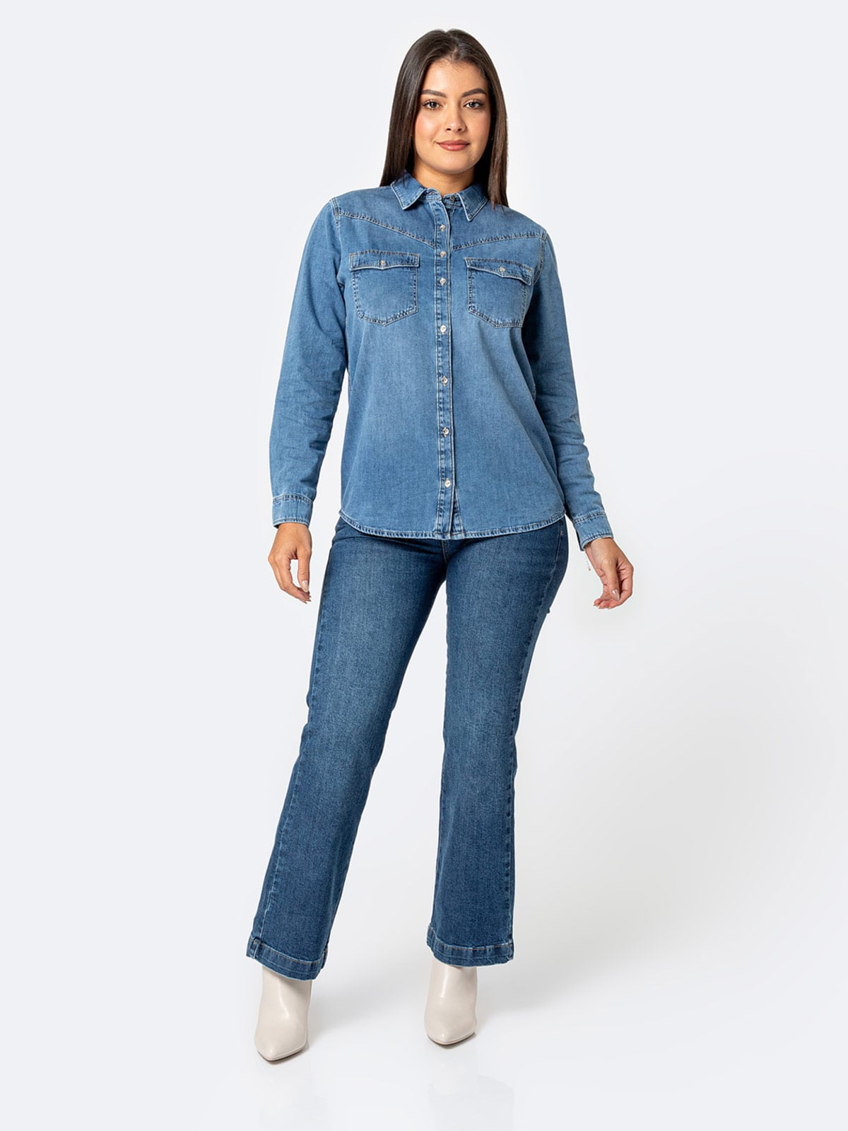 BLUSA MANGA LARGA MUJER PIONIER MAFERA - 5