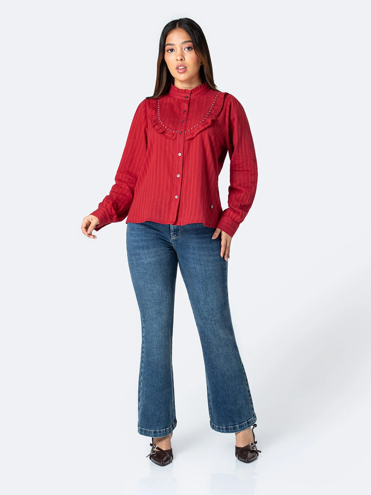 BLUSA MANGA LARGA MUJER PIONIER LENORE - 4