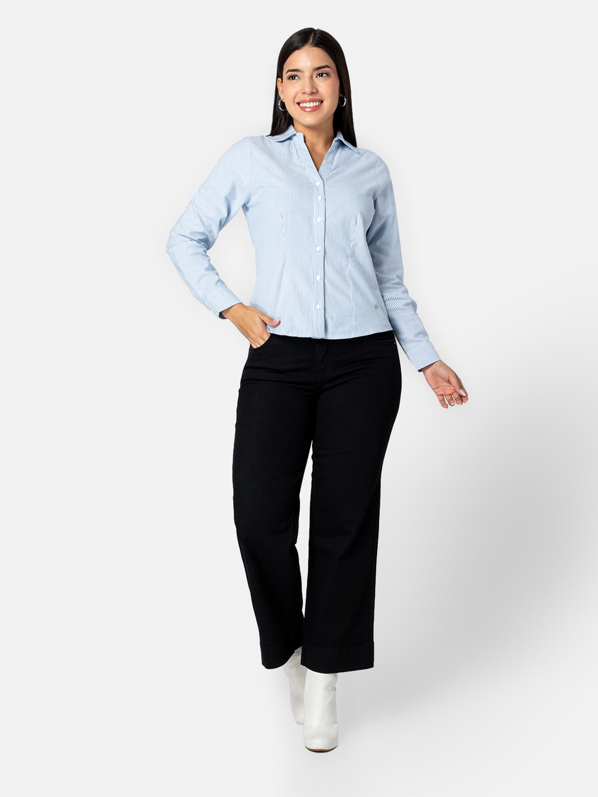 BLUSA MANGA LARGA MUJER PIONIER DANAELI - 4