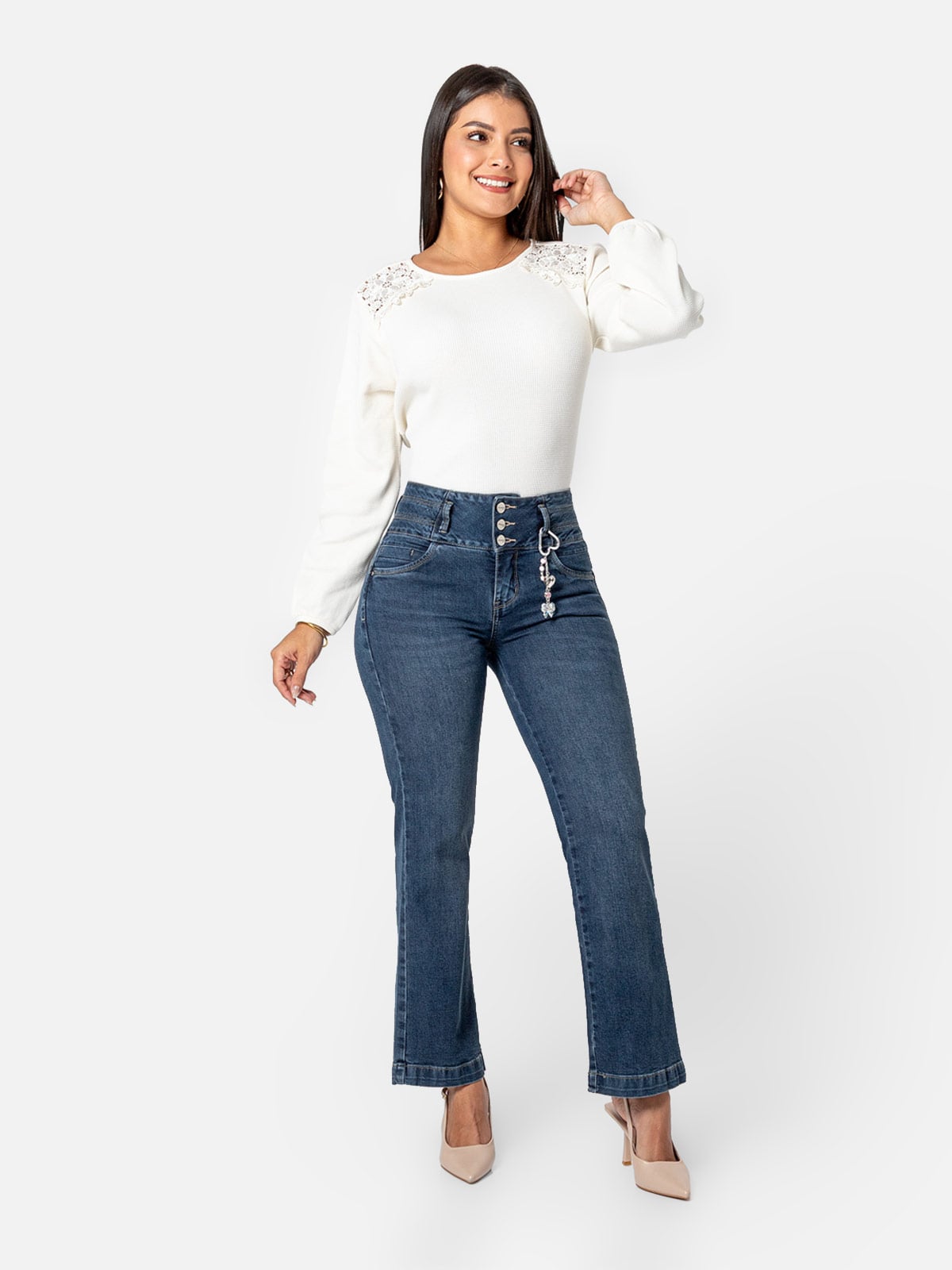 JEAN STRAIGHT MUJER PIONIER KERAL - 1