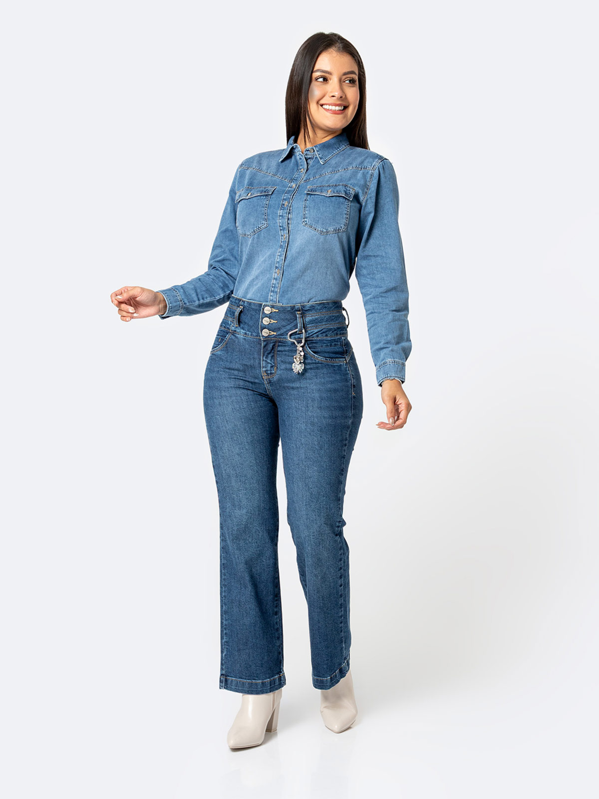 JEAN STRAIGHT MUJER PIONIER KERAL - 1