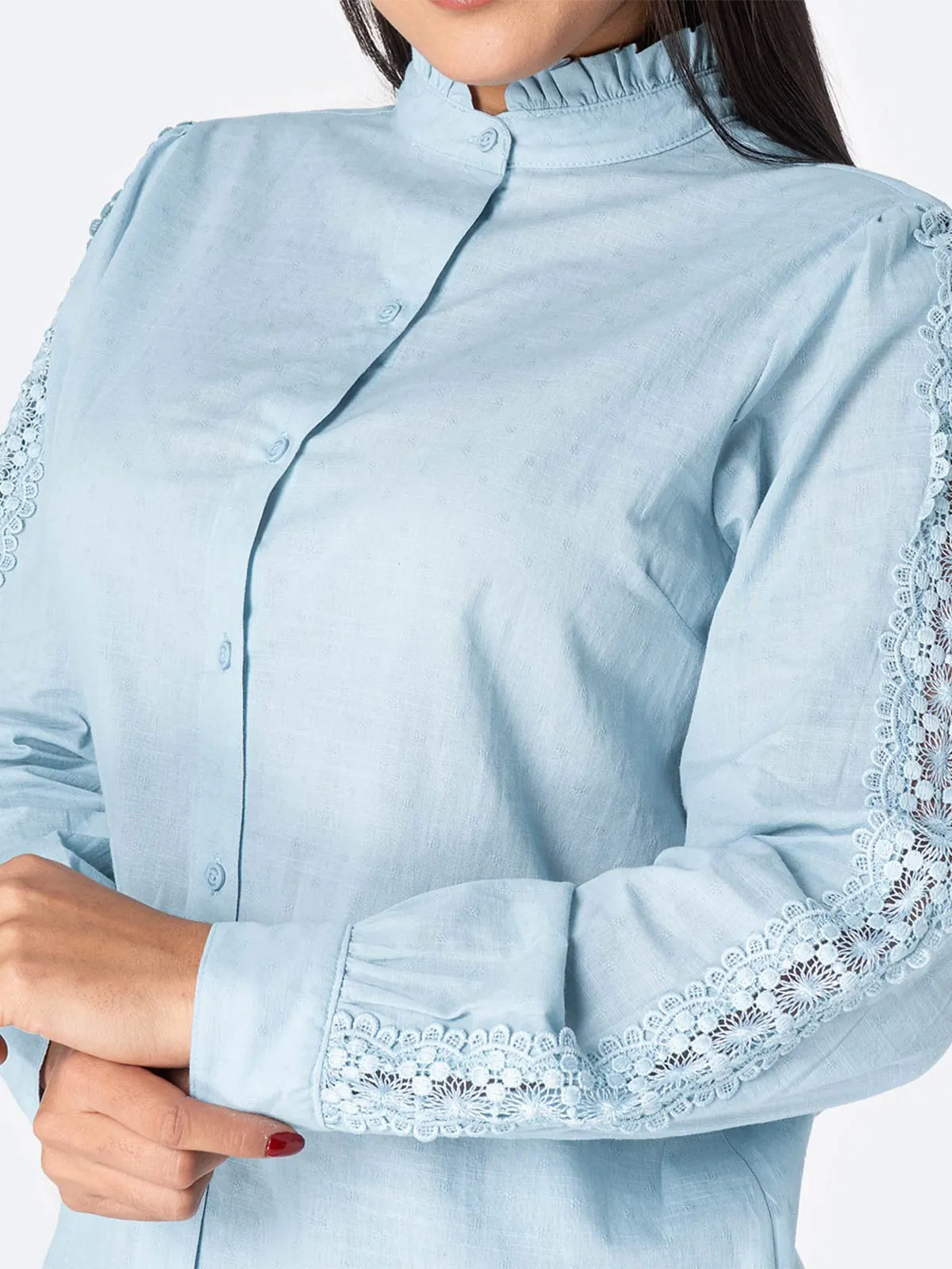 BLUSA MANGA LARGA MUJER PIONIER YANDERI - 2