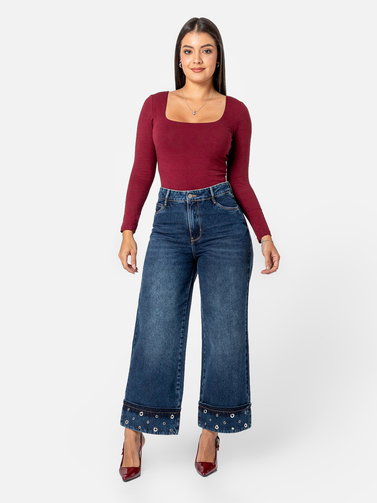 JEAN WIDELEG MUJER PIONINER NEREIDAH - 1
