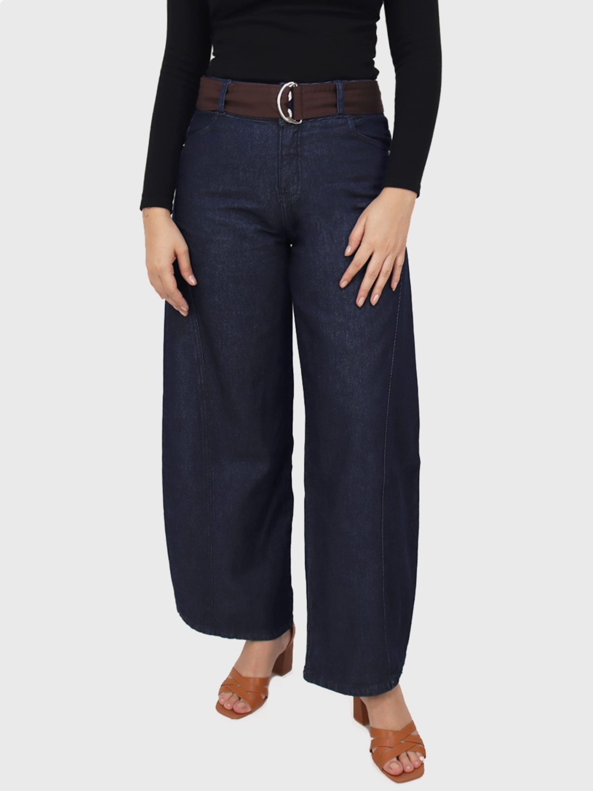 JEANS BARREL MUJER KAYRA POBLET PERFECT FIT - 1