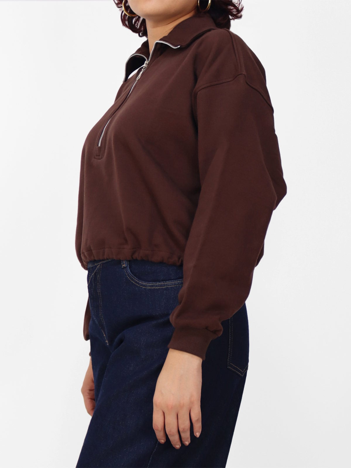 POLERA MANGA LARGA ALGODÓN MUJER KAY POBLET PERFECT FIT ABULLONADO - 3