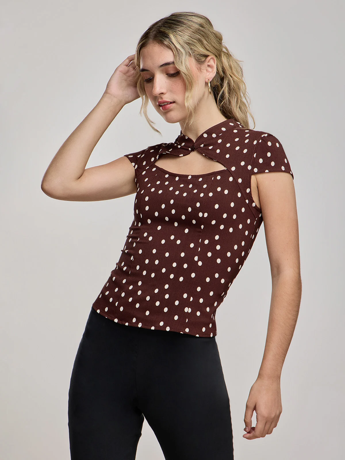 BLUSA MANGA CORTA MUJER INDEX - 2