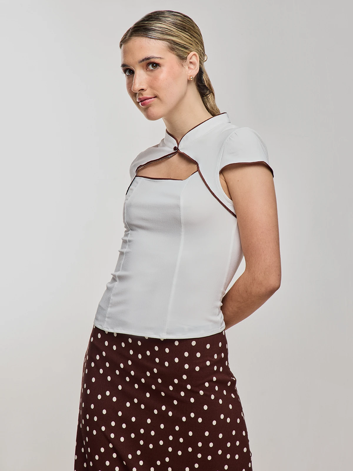 BLUSA MANGA CORTA MUJER INDEX - 3