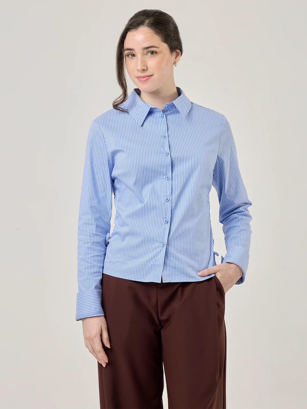 BLUSA MANGA LARGA MUJER INDEX - 1