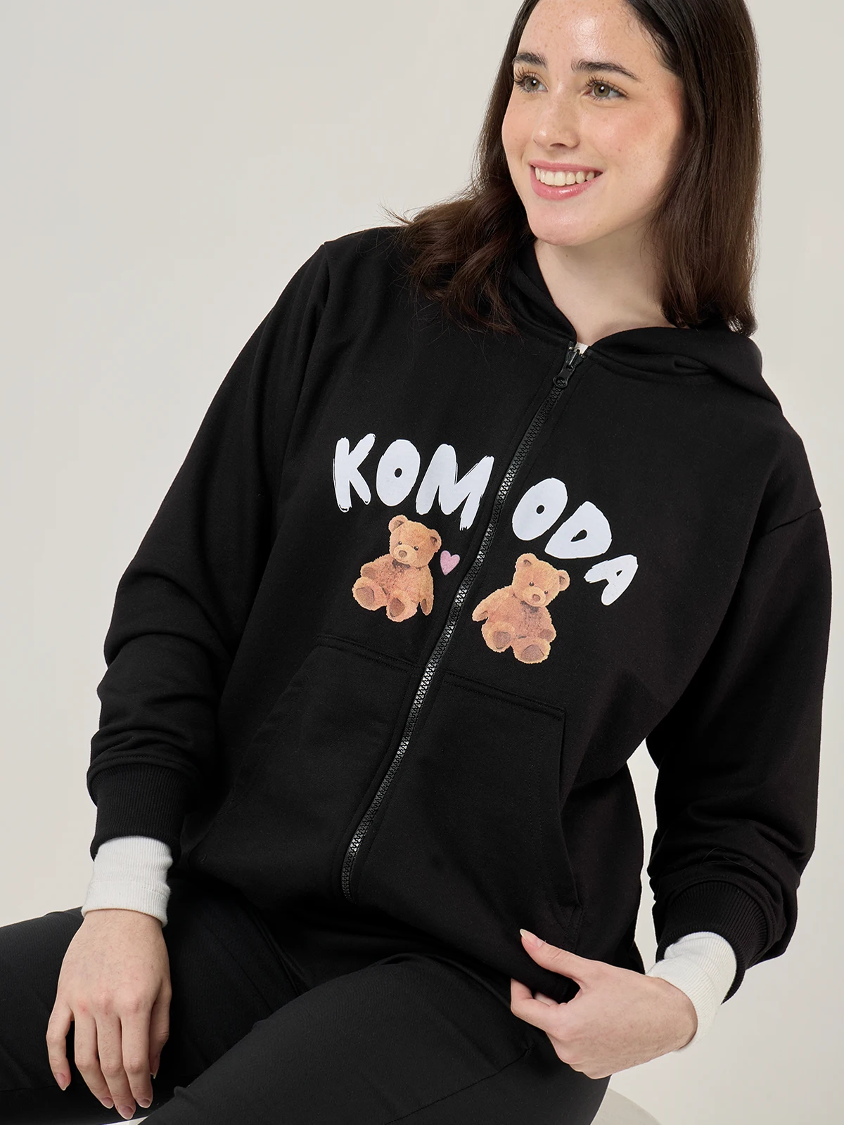 POLERA MANGA LARGA MUJER INDEX X KOMODA  - 5