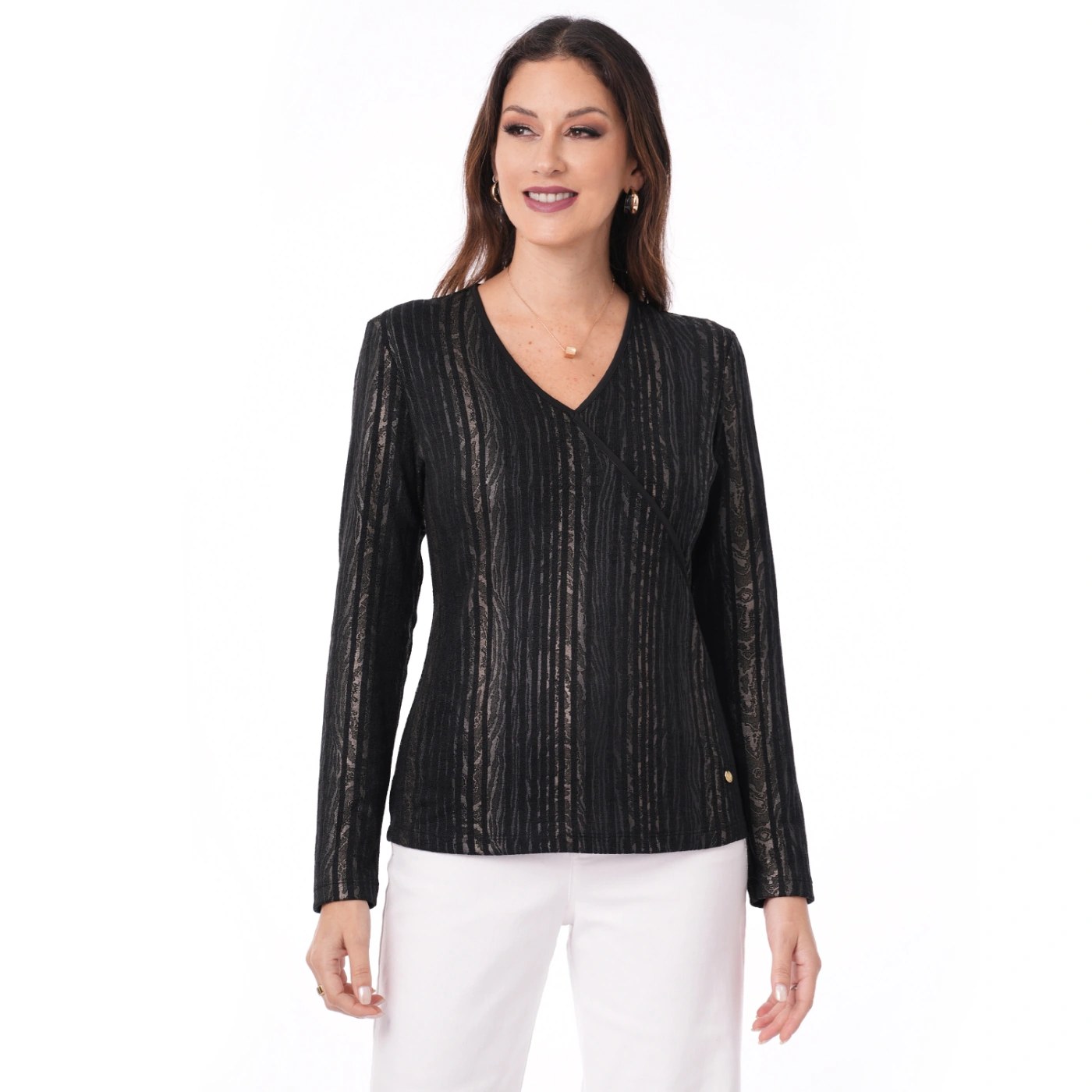 POLO MANGA LARGA MUJER CP MODA DE COLECCIÓN GRENOBLE - 1