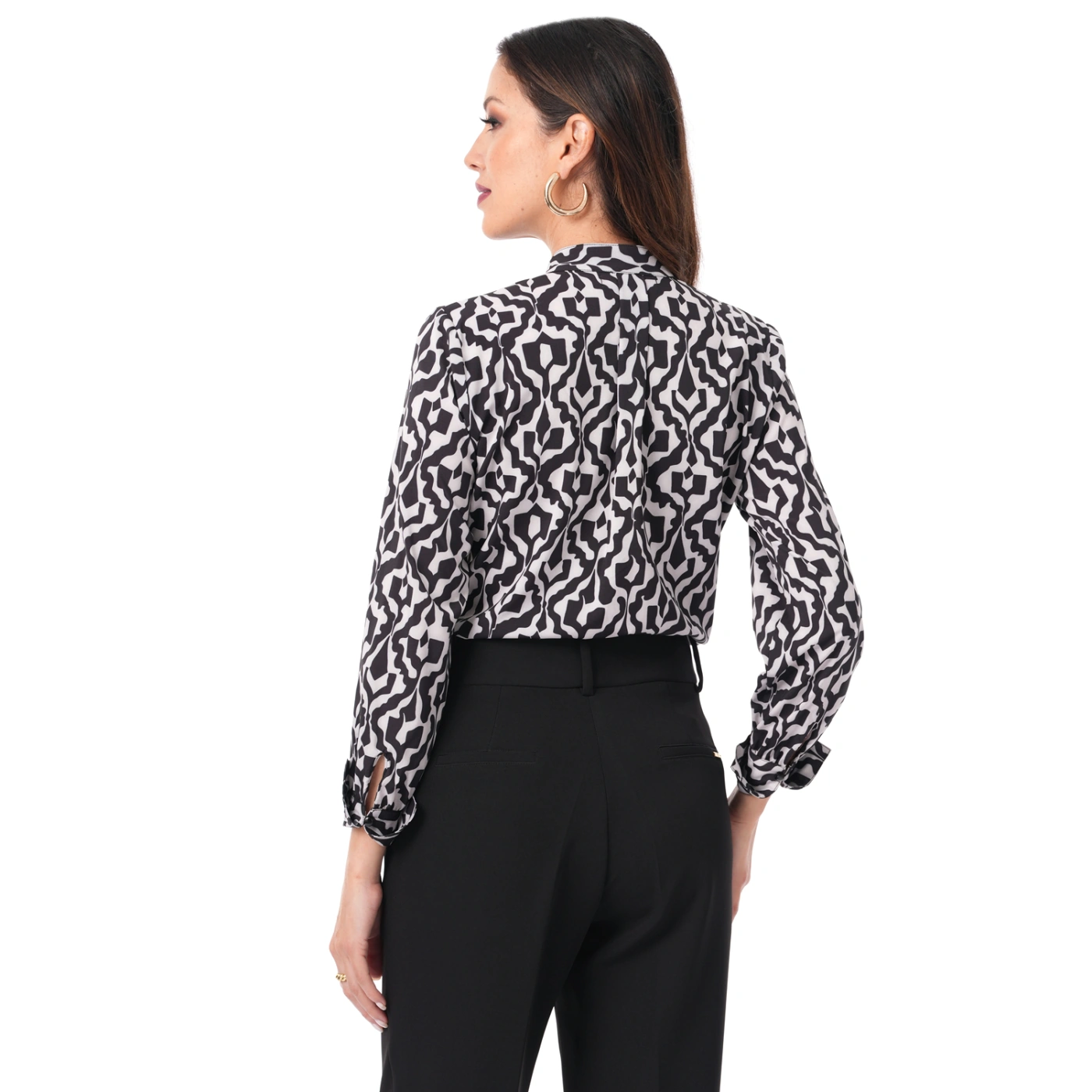 BLUSA MANGA LARGA MUJER CP MODA DE COLECCIÓN IKOMA - 4