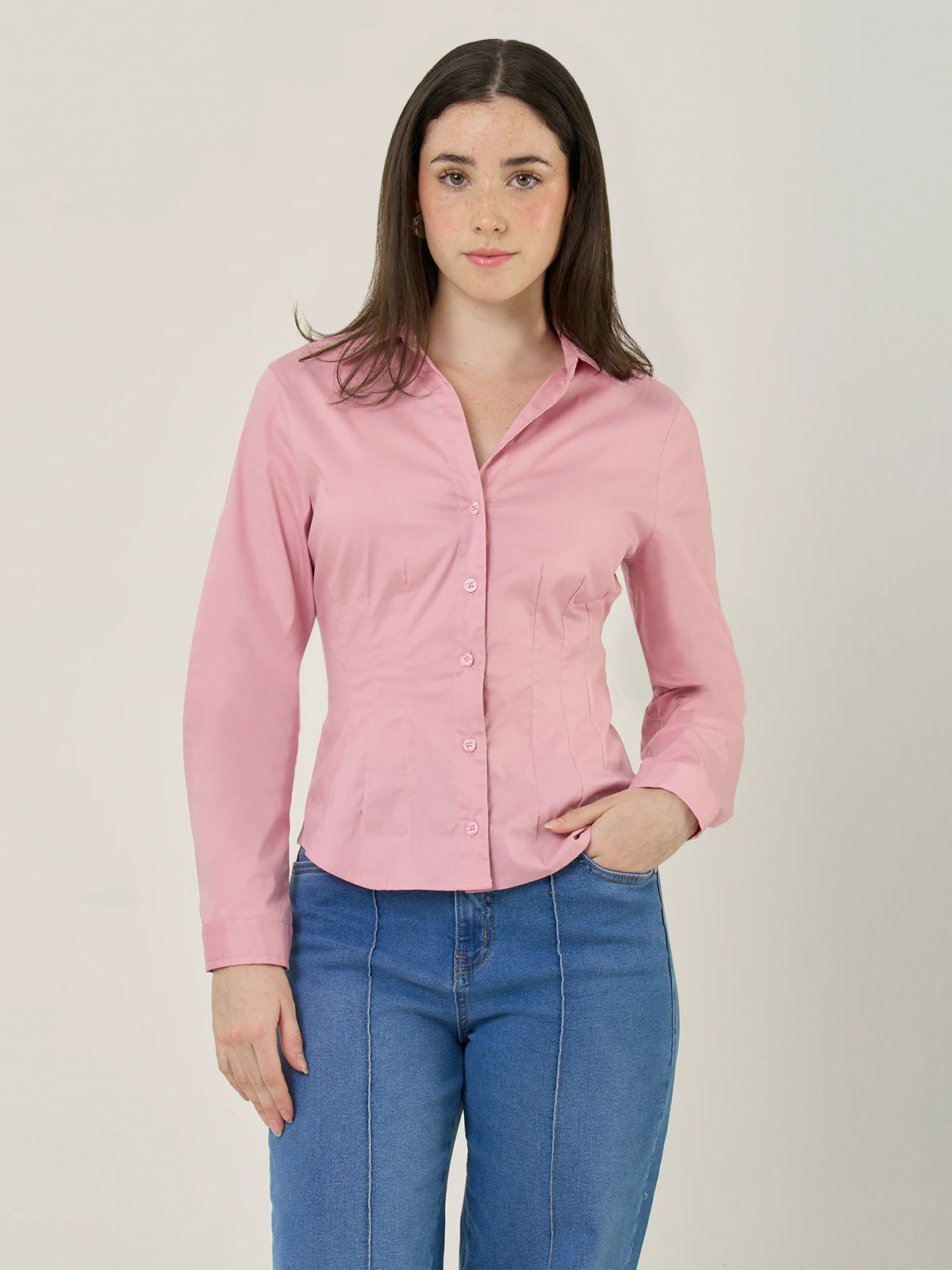 BLUSA MANGA LARGA MUJER INDEX - 1