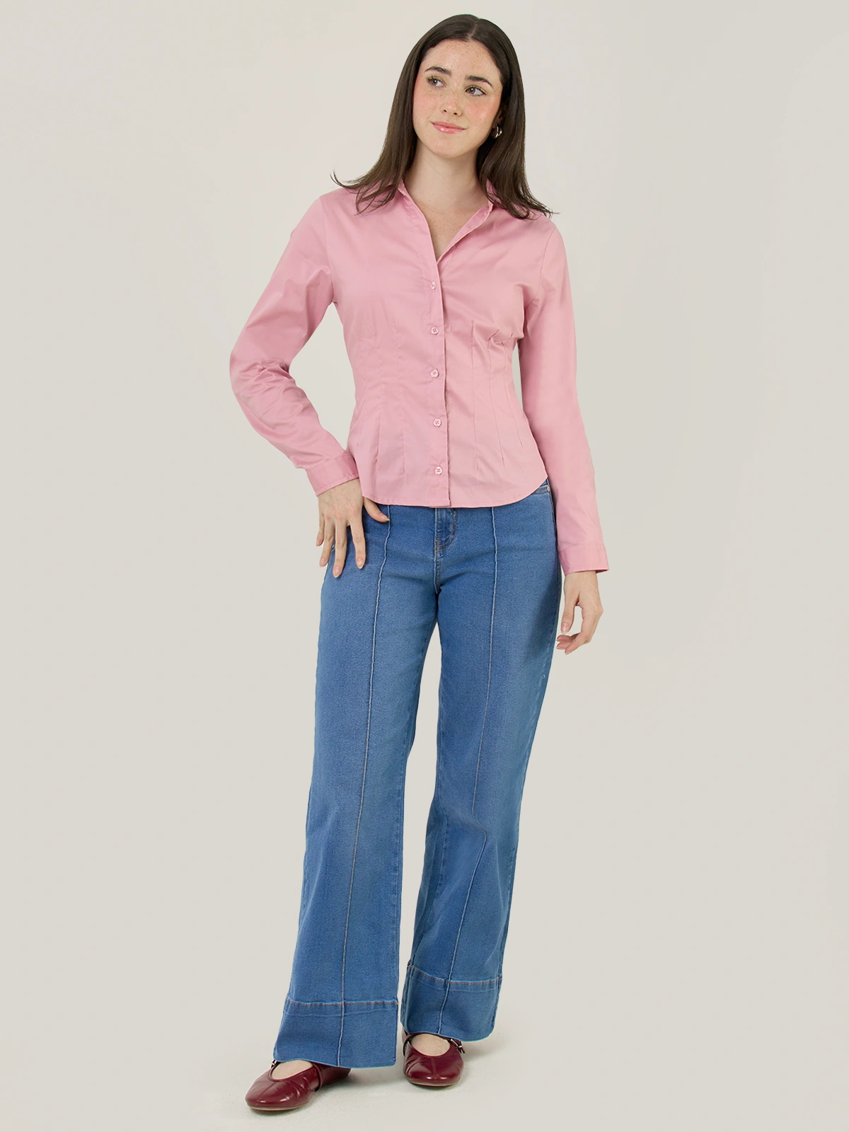 BLUSA MANGA LARGA MUJER INDEX - 5
