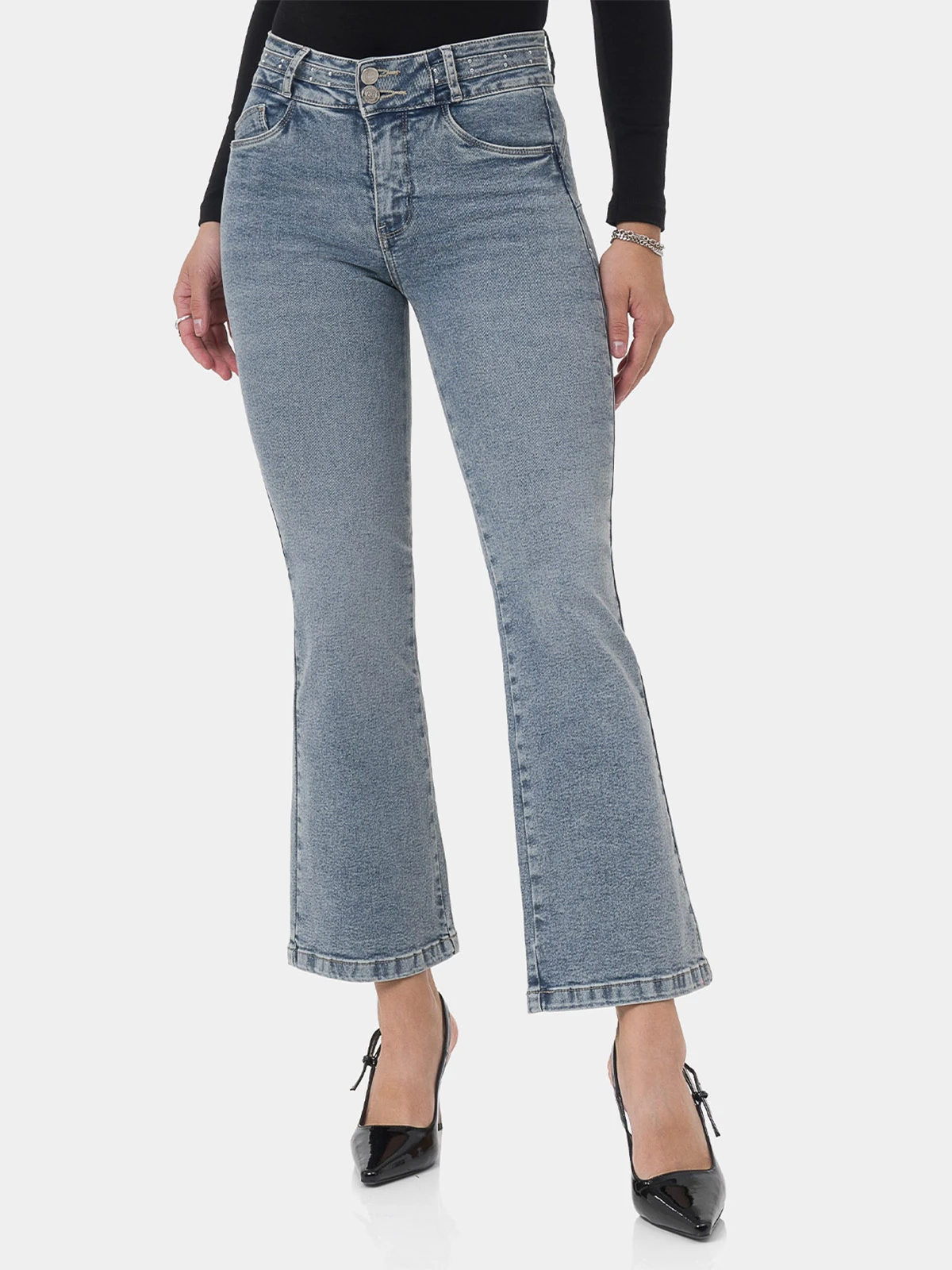 JEAN BOOT CUT MUJER PIONIER IVANYA - 2