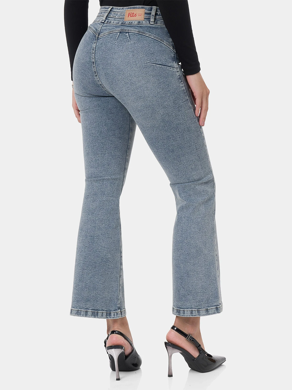 JEAN BOOT CUT MUJER PIONIER IVANYA - 3