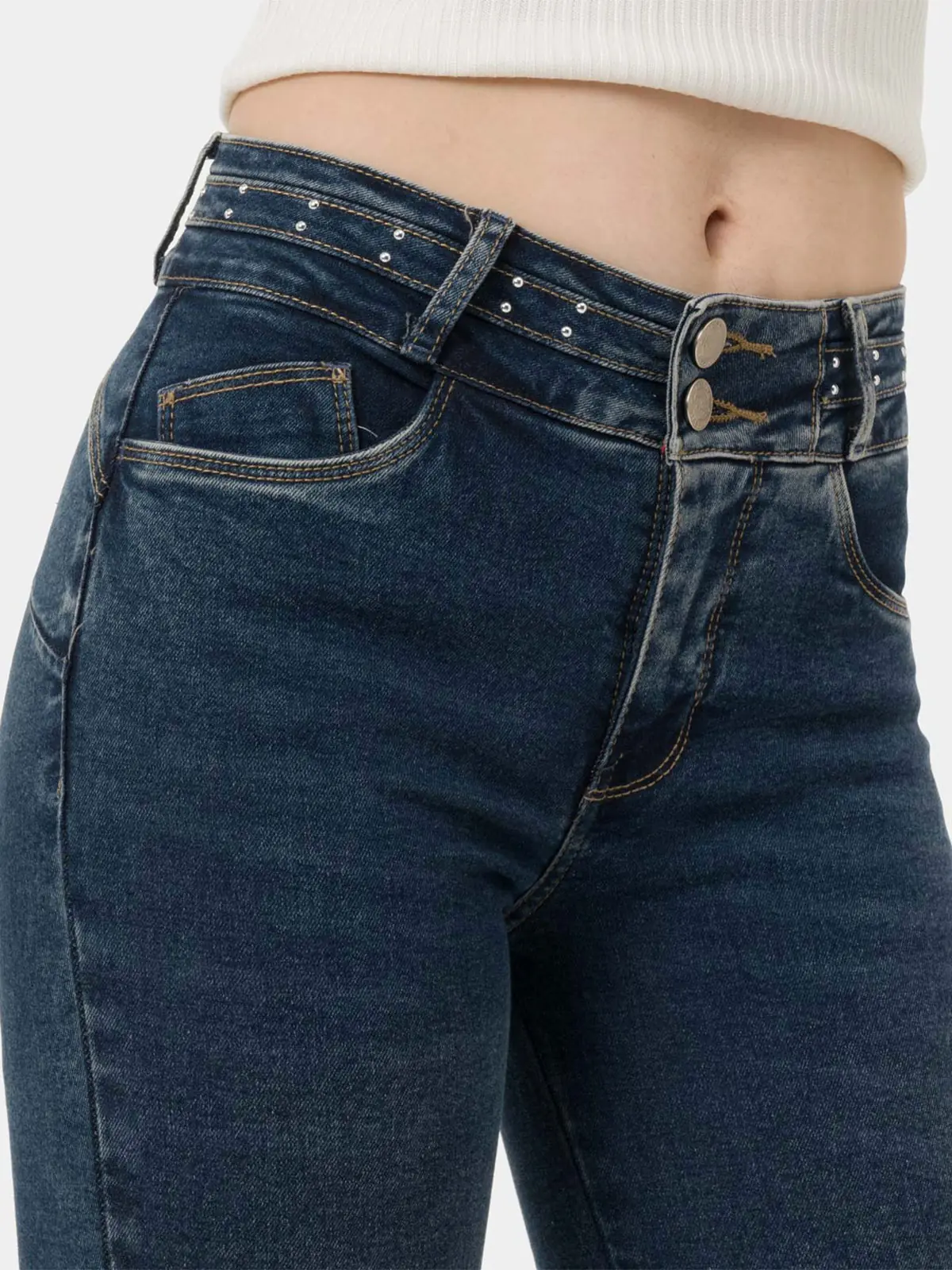 JEAN BOOT CUT MUJER PIONIER IVANYA - 5