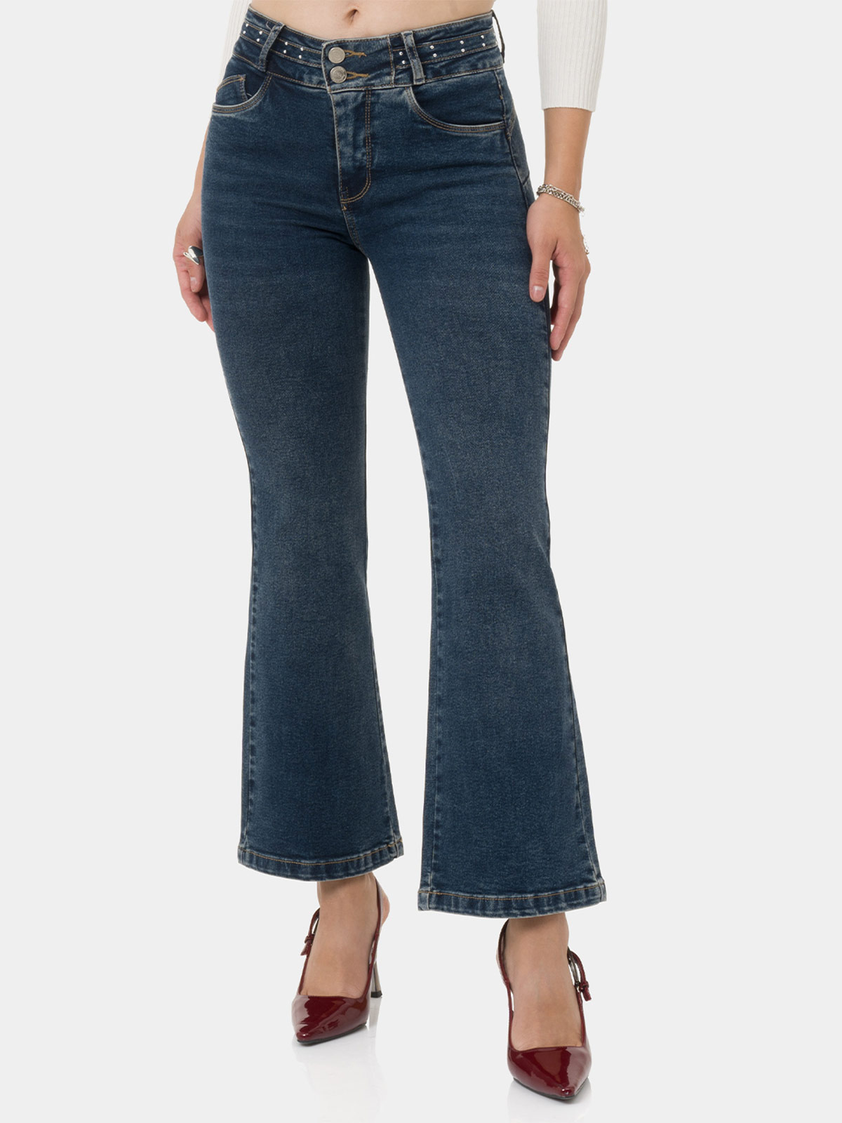 JEAN BOOT CUT MUJER PIONIER IVANYA - 2