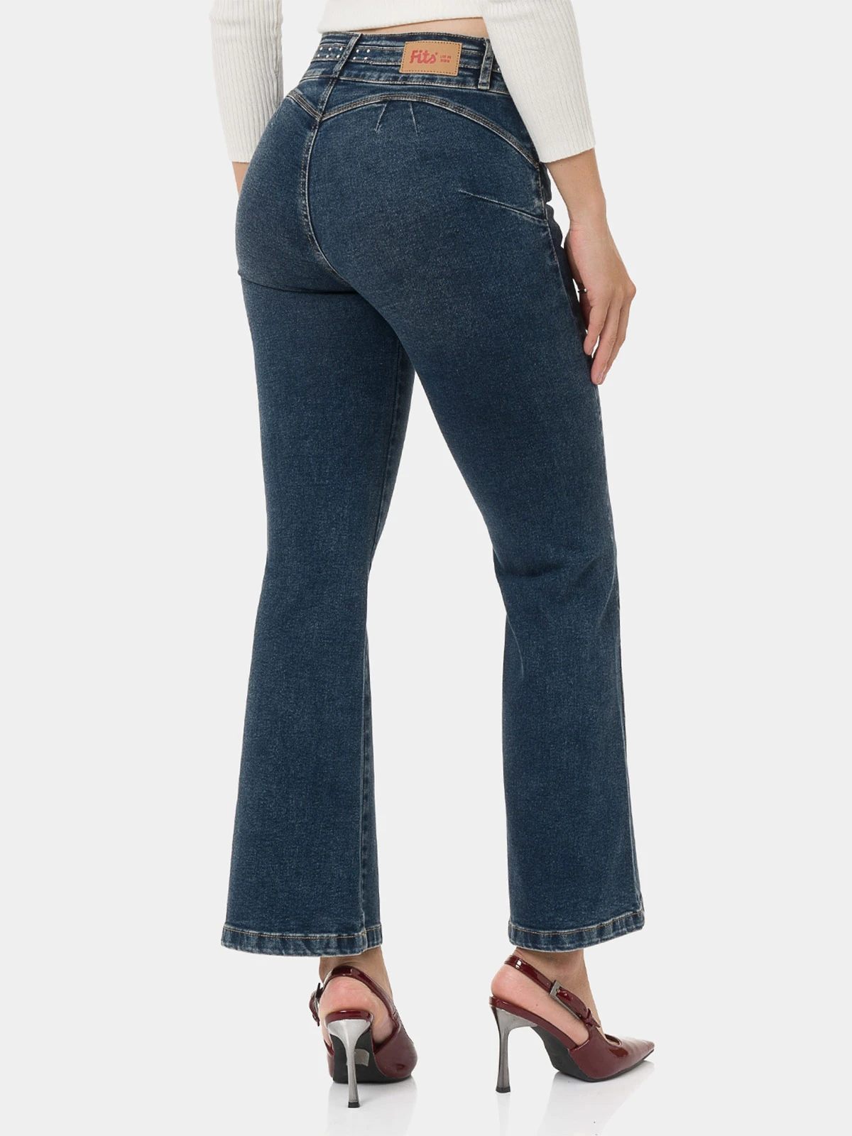 JEAN BOOT CUT MUJER PIONIER IVANYA - 3