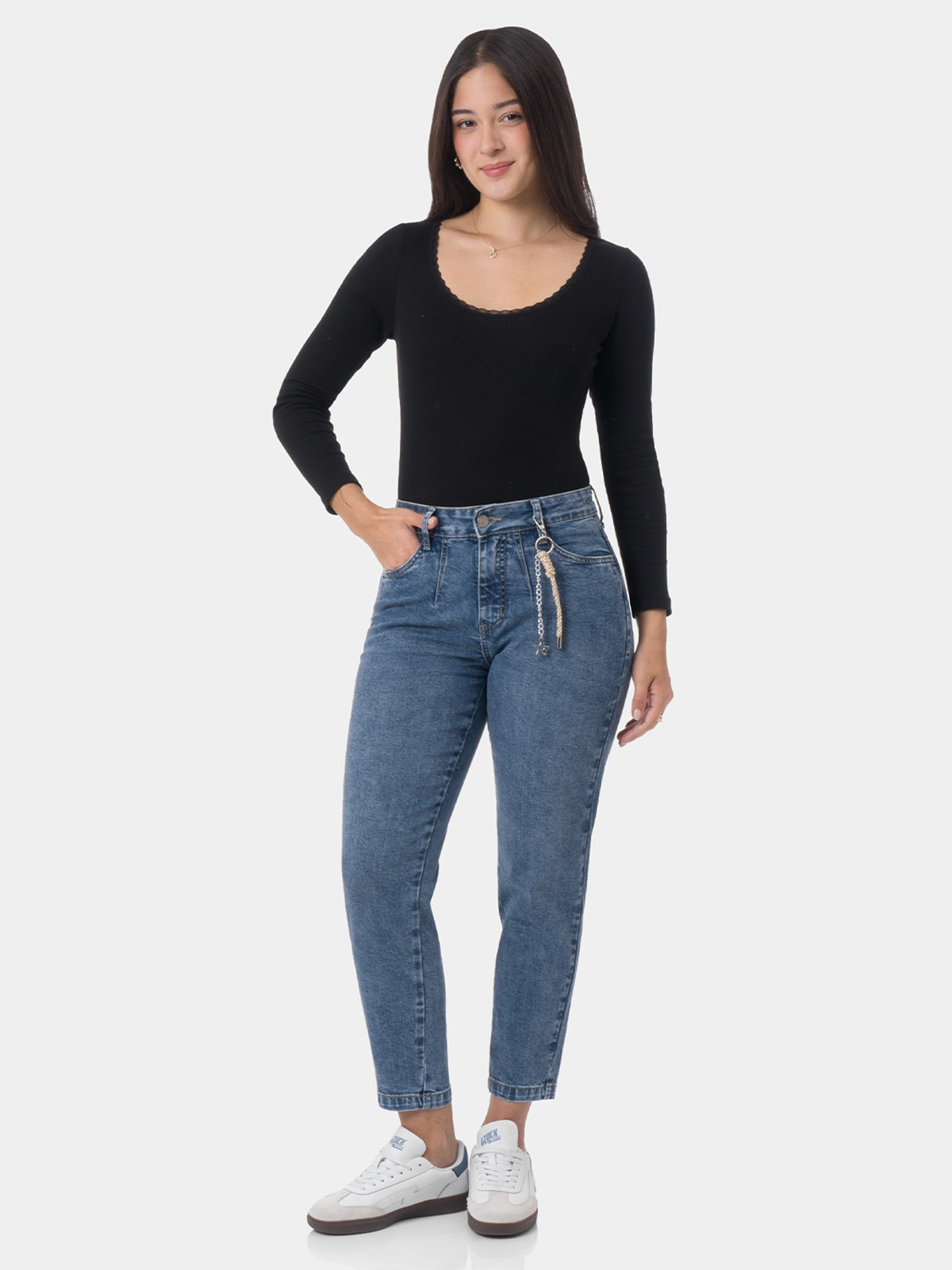JEAN MOM FIT MUJER PIONIER SARAO - 2