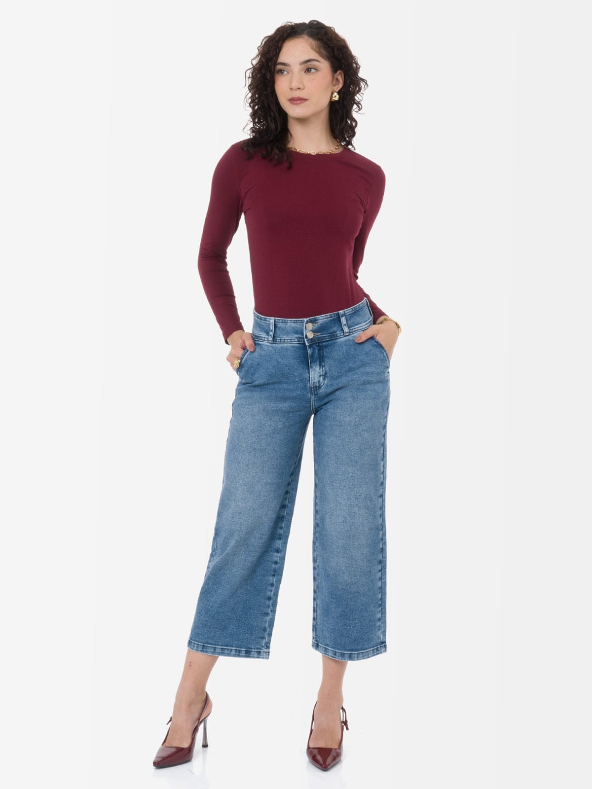 JEAN CULOTTE MUJER PIONIER OFEL  - 1