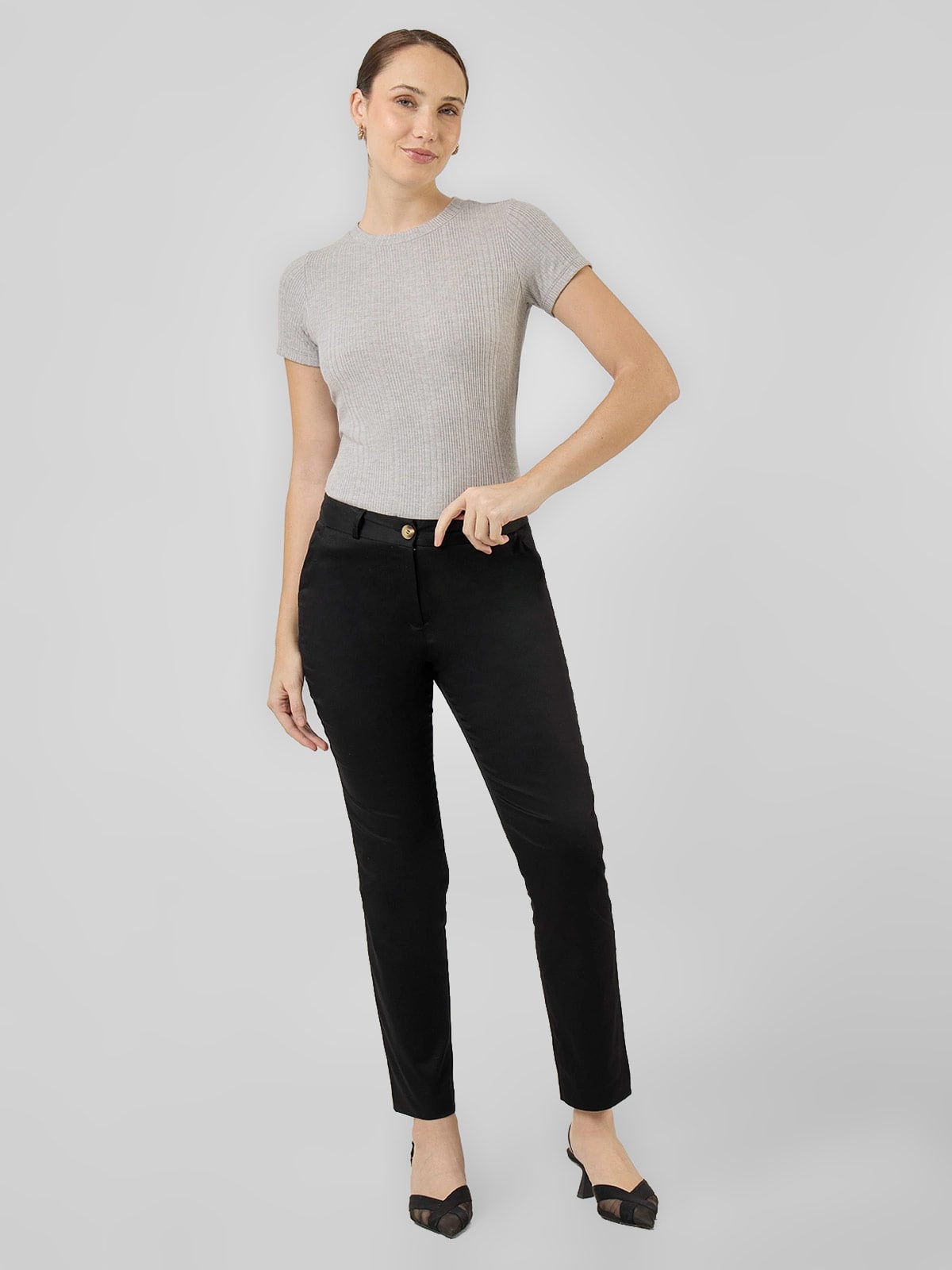 PANTALON RECTO MUJER JOHN HOLDEN WOMAN SAHARLOT - 1