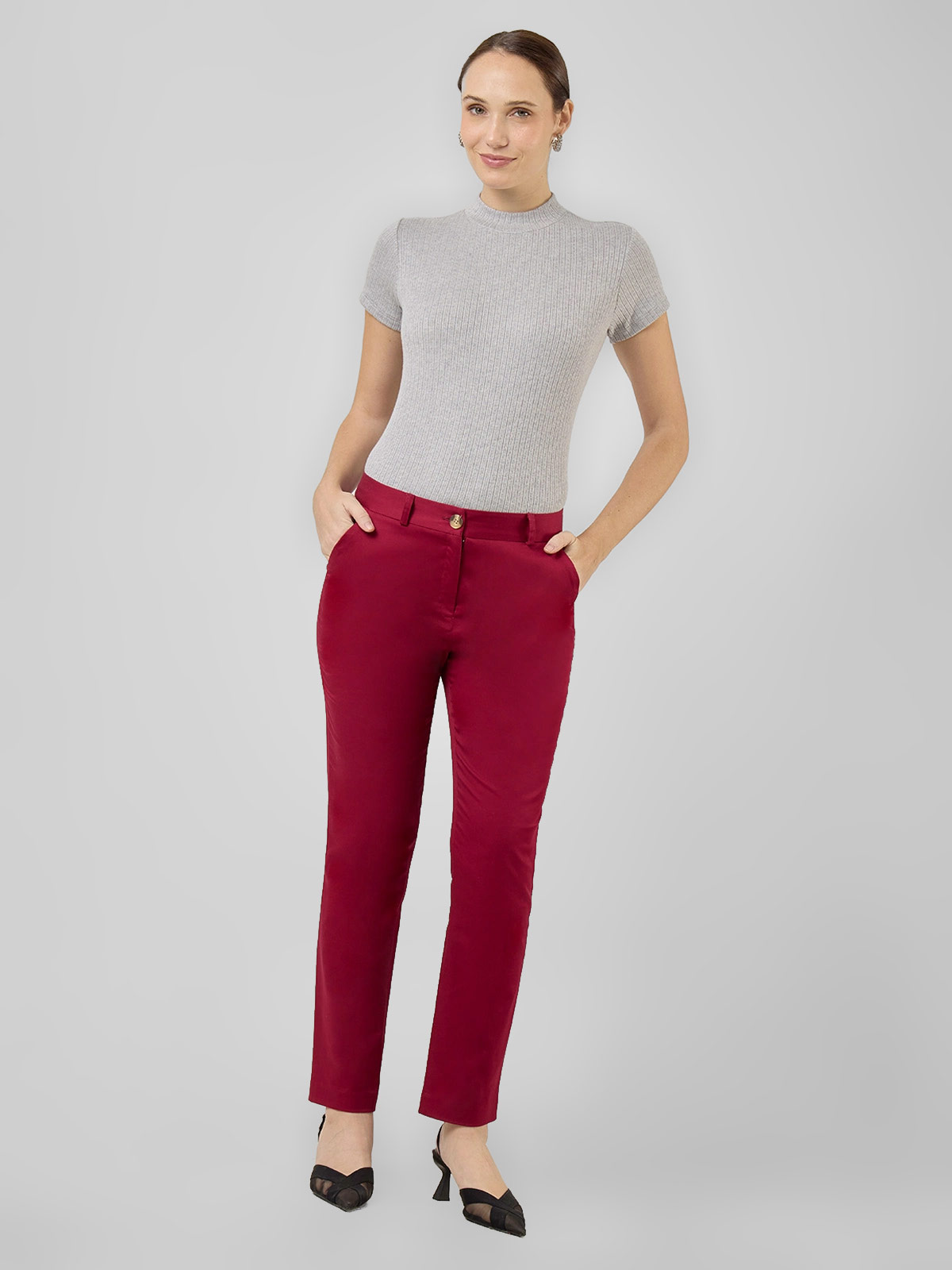 PANTALON RECTO MUJER JOHN HOLDEN WOMAN SAHARLOT - 1