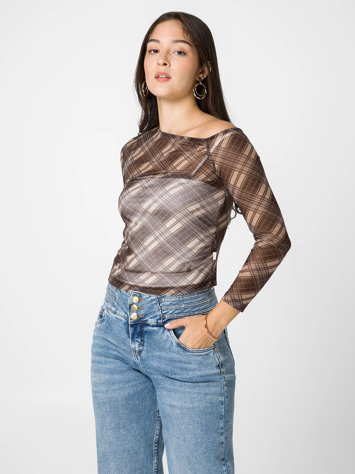 POLO MANGA LARGA MUJER SQUEEZE BLOSSOM - 1