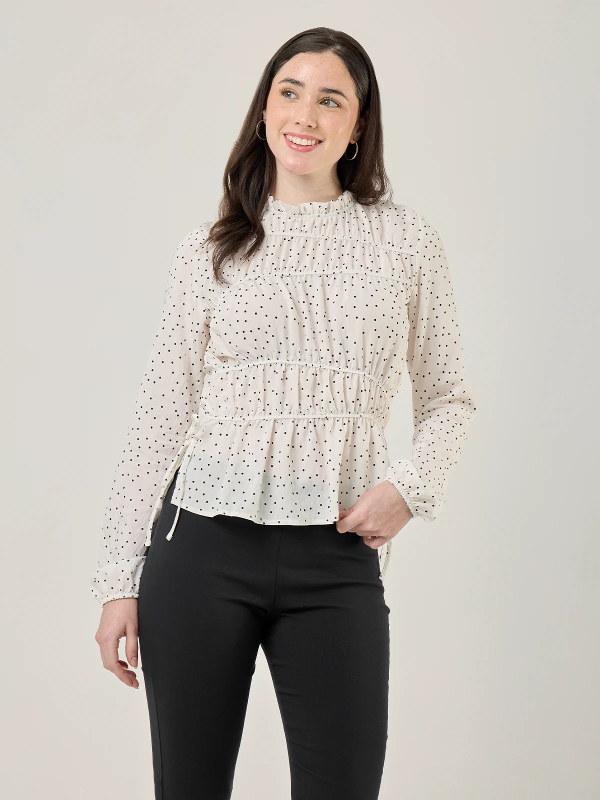 BLUSA MANGA LARGA MUJER INDEX PUNTO - 1
