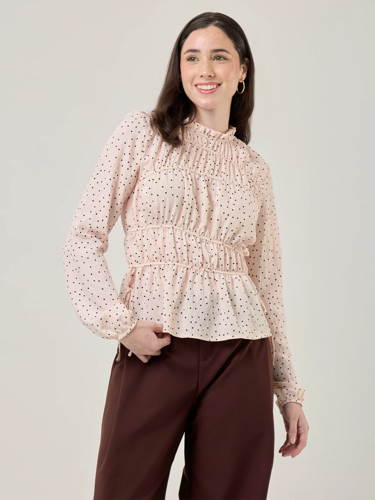 BLUSA MANGA LARGA MUJER INDEX PUNTO - 1