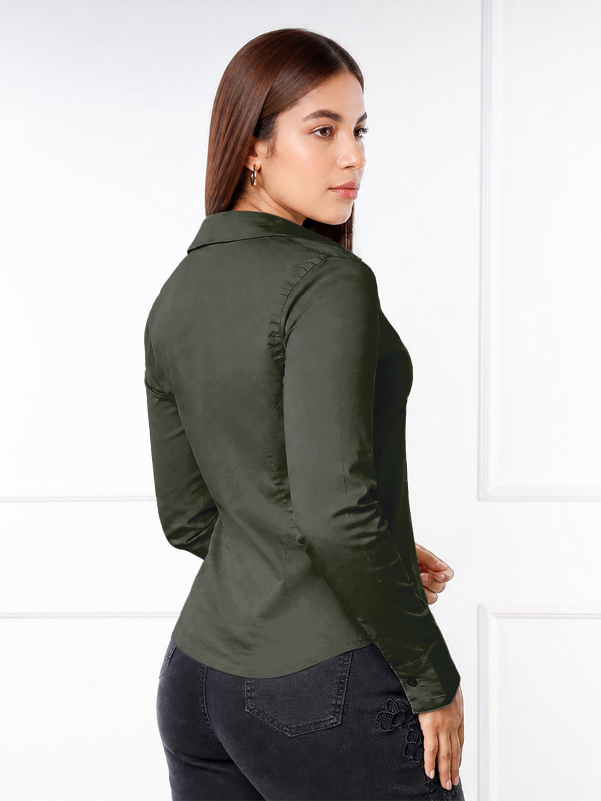 BLUSA MANGA LARGA MUJER KANSAS MITZY - 2