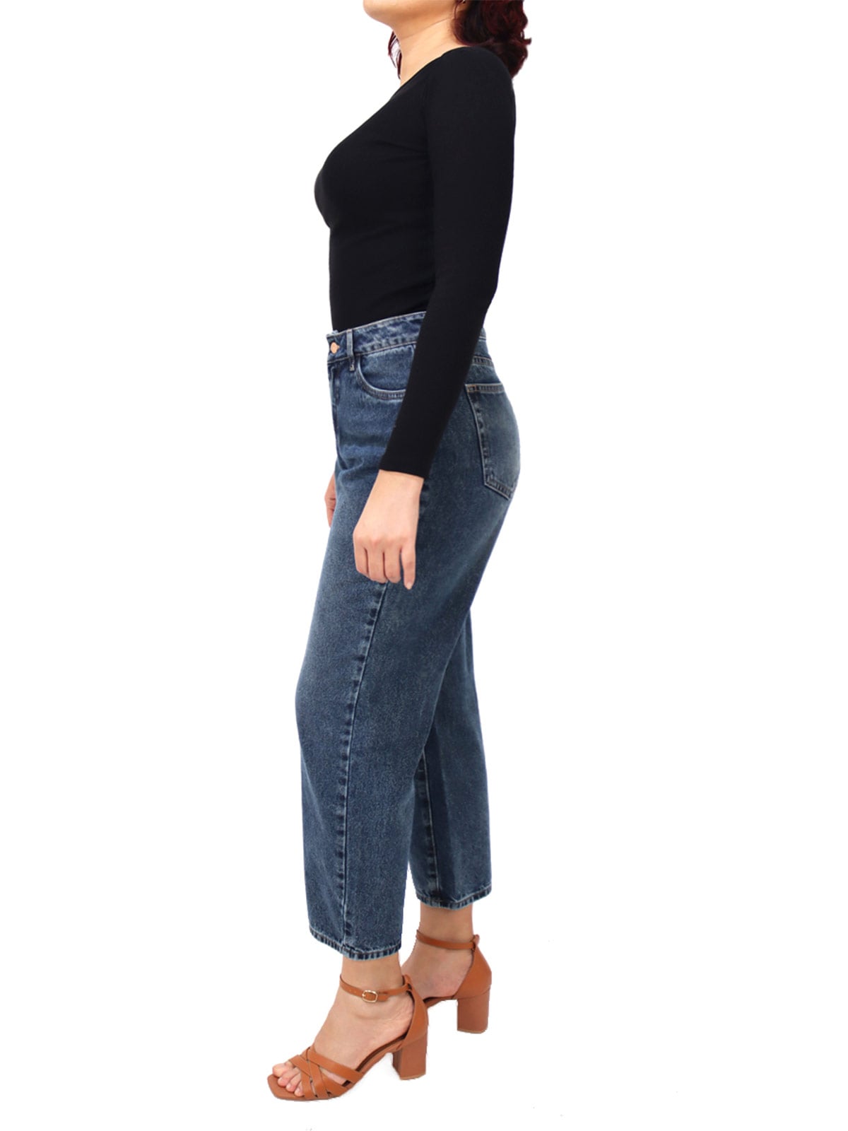 JEAN STRAIGHT MUJER KAYRA POBLET PERFECT FIT ALISON - 3