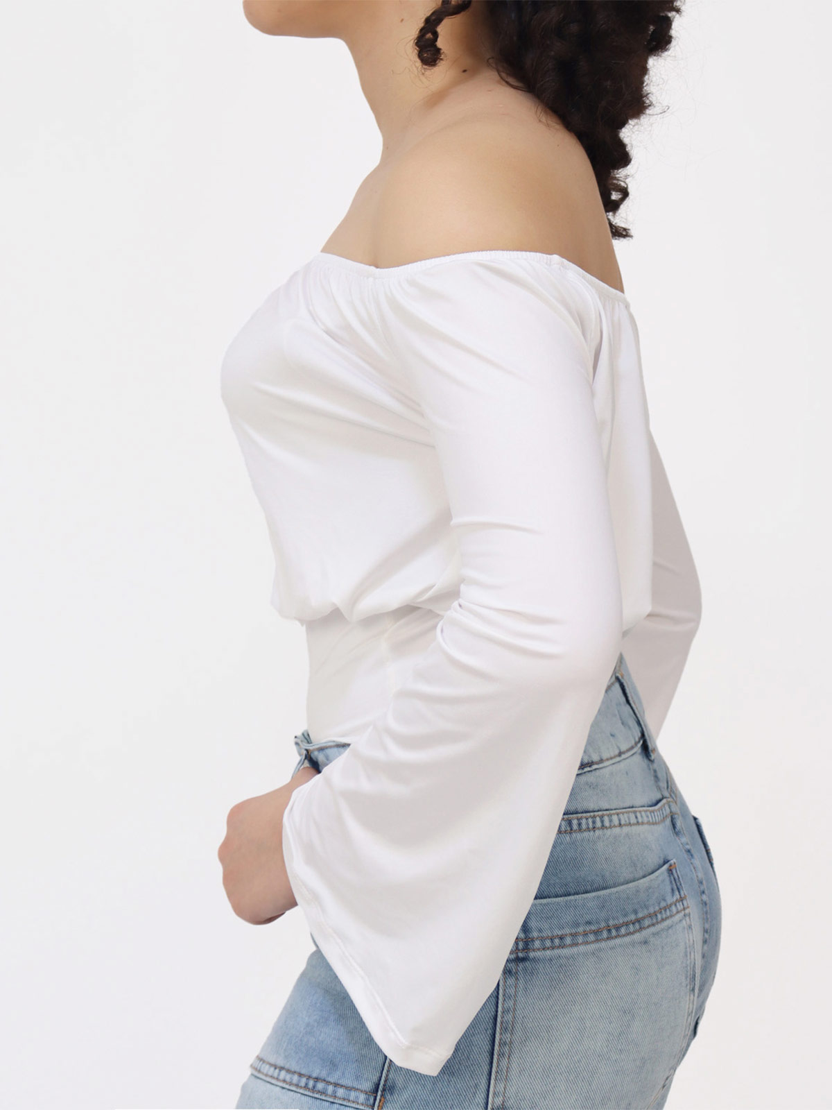 POLO MANGA LARGA MUJER KAYRA POBLET PERFECT FIT OFF SHOULDER - 2