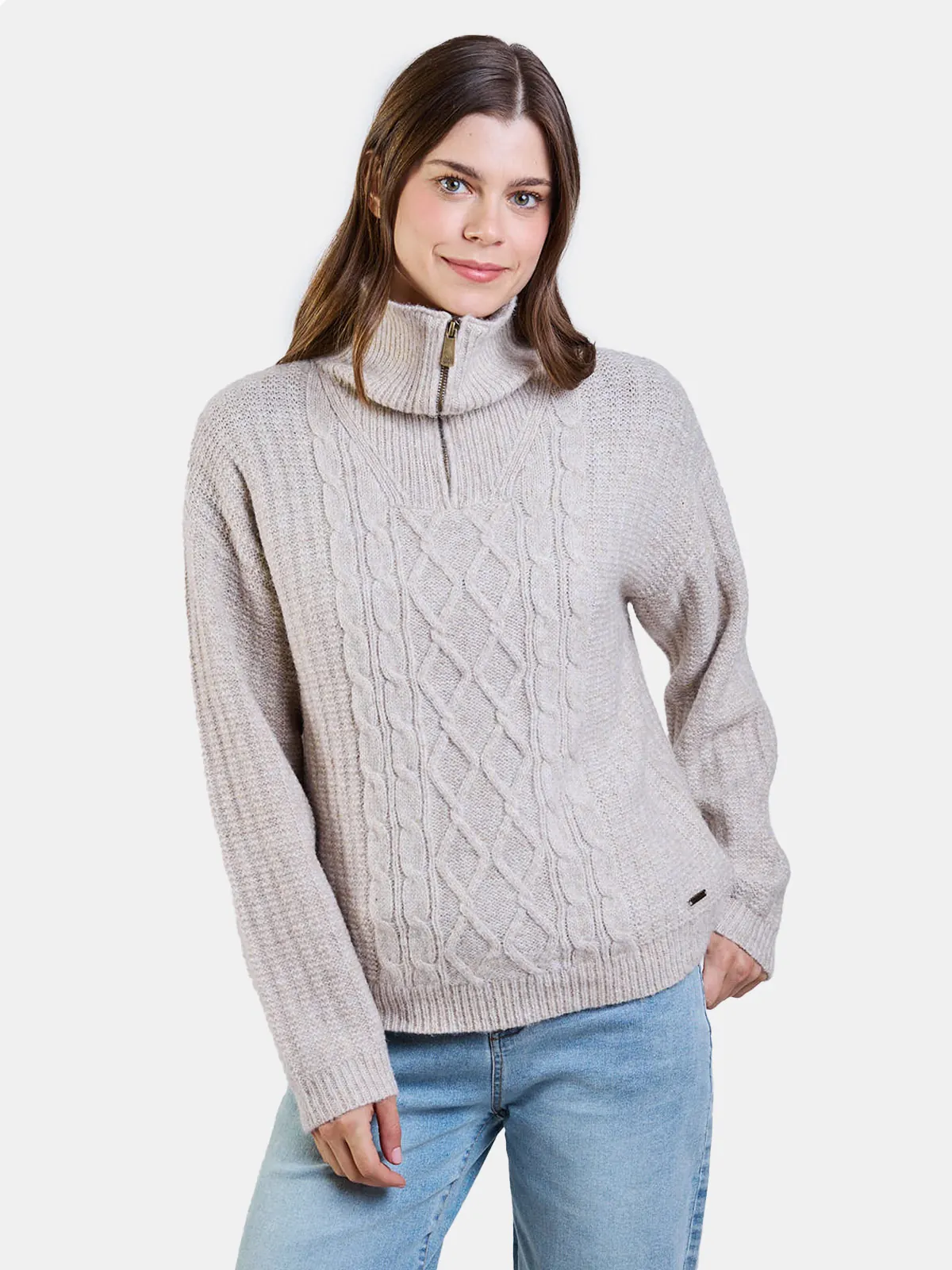 SWEATER MUJER MAUI AND SONS LISO - 1
