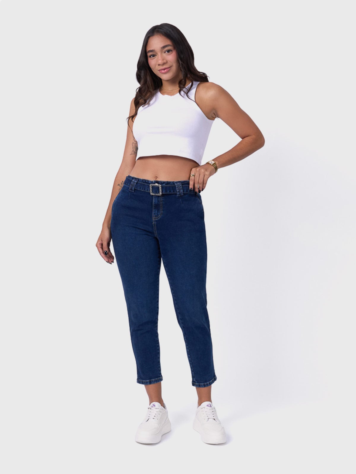 JEANS SLOUCHY MUJER BRONCO - 1