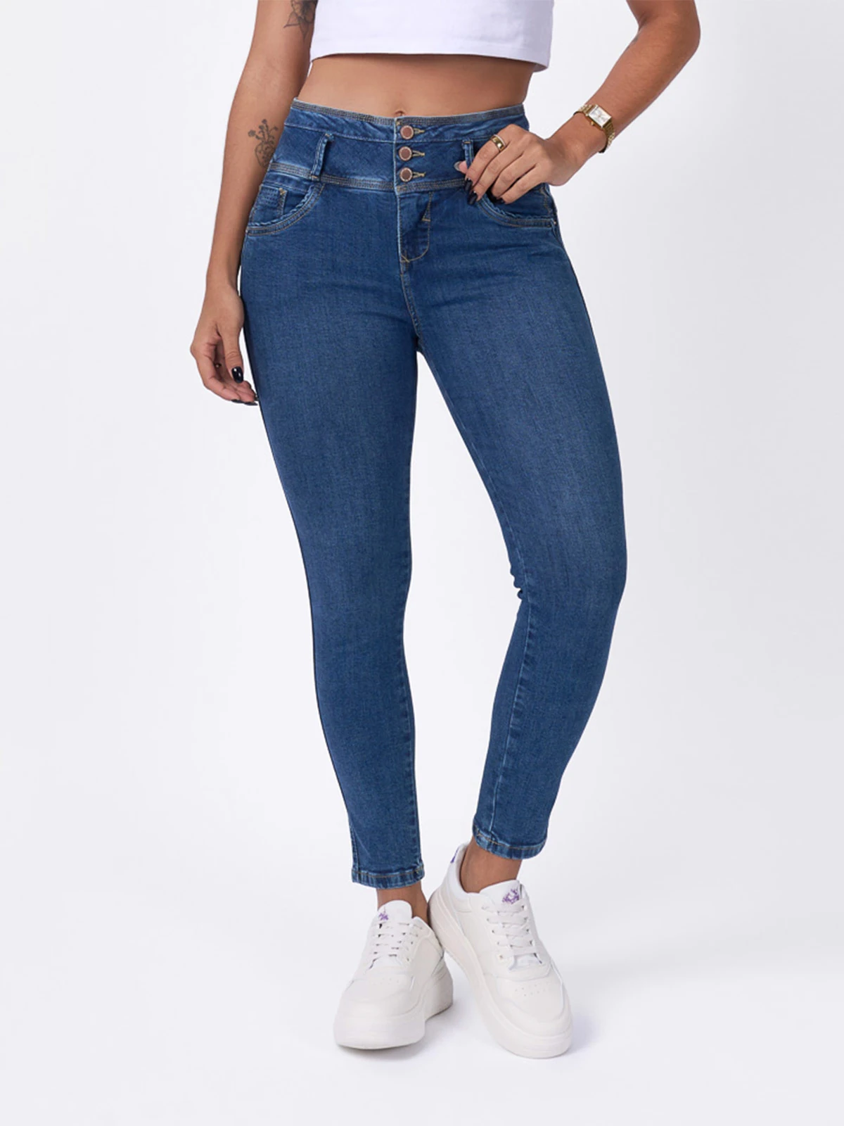 JEANS SKINNY MUJER BRONCO - 2