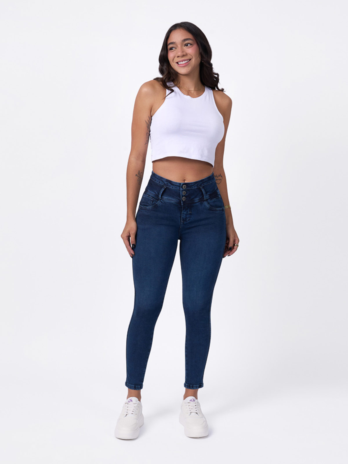 JEANS SKINNY MUJER BRONCO - 1