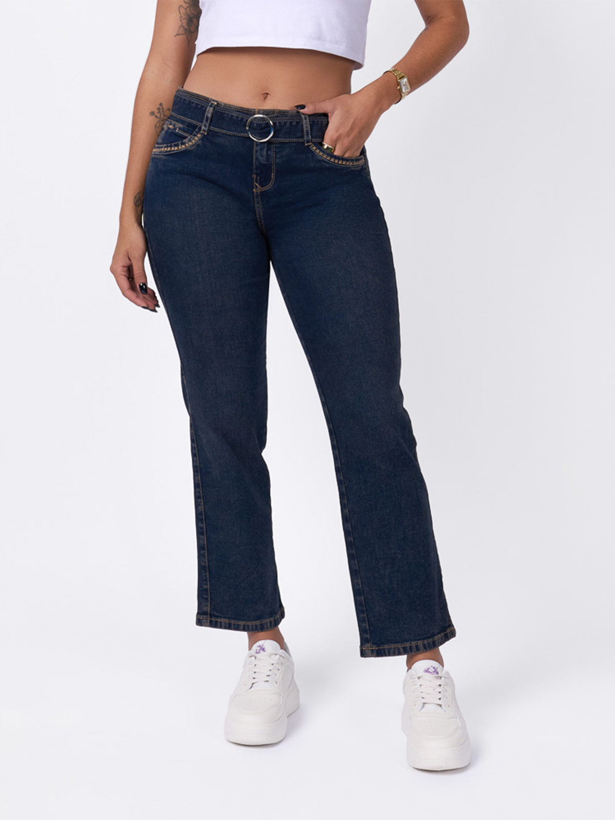 JEANS REGULAR MUJER BRONCO - 2