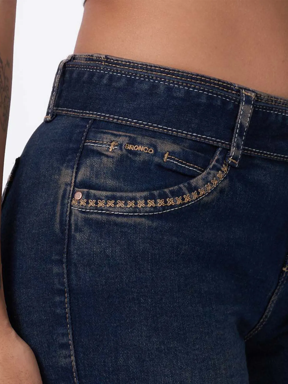 JEANS REGULAR MUJER BRONCO - 3