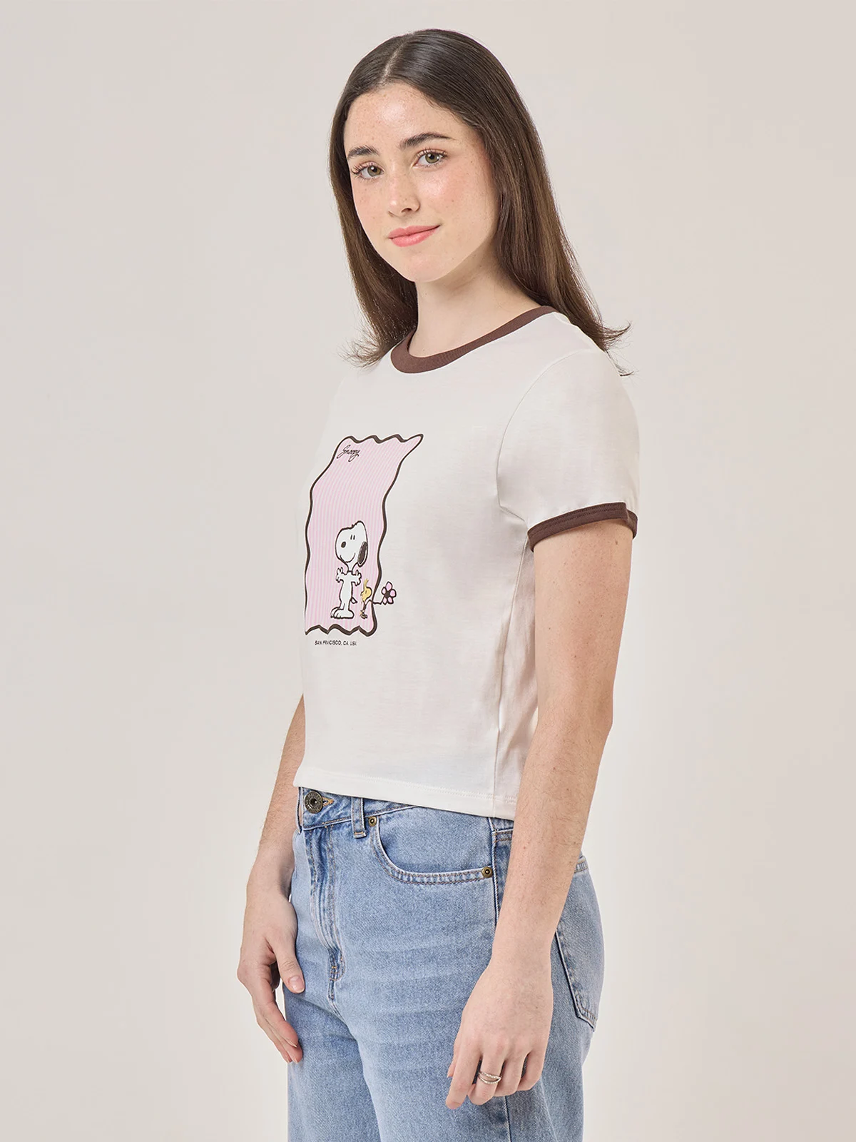 POLO MANGA CORTA MUJER INDEX SNOOPY - 3