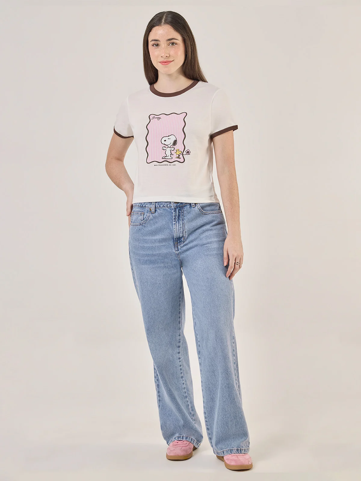 POLO MANGA CORTA MUJER INDEX SNOOPY - 5