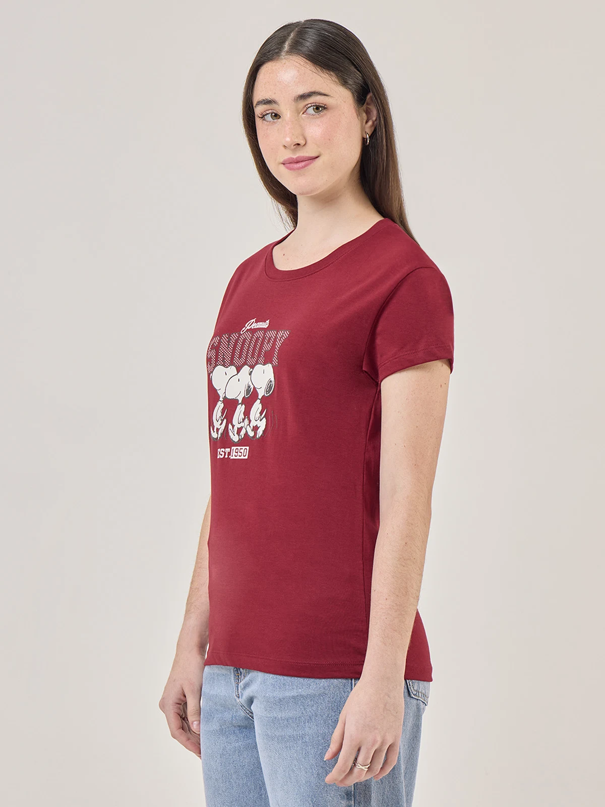 POLO MANGA CORTA MUJER INDEX SNOOPY - 3