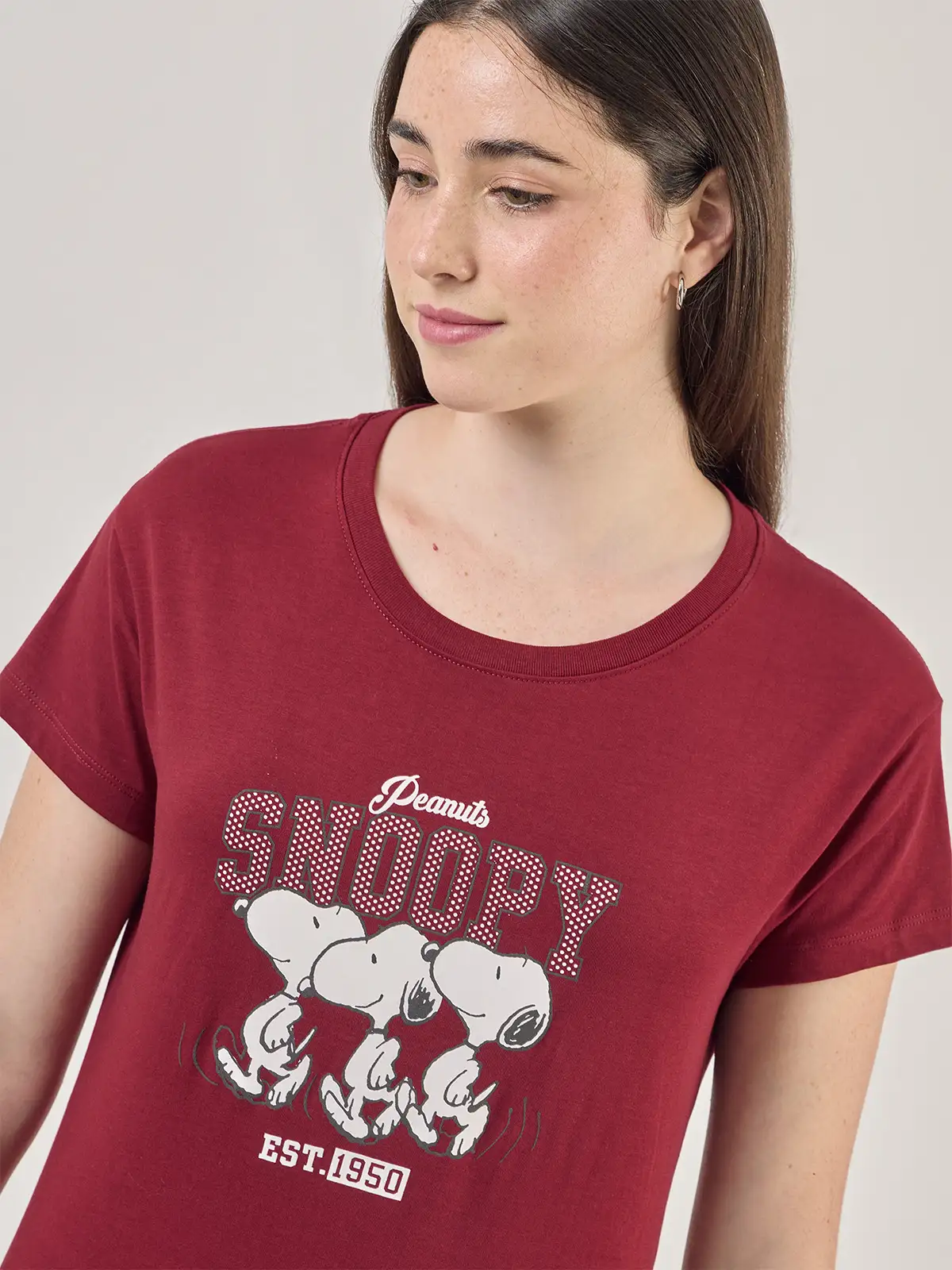 POLO MANGA CORTA MUJER INDEX SNOOPY - 4