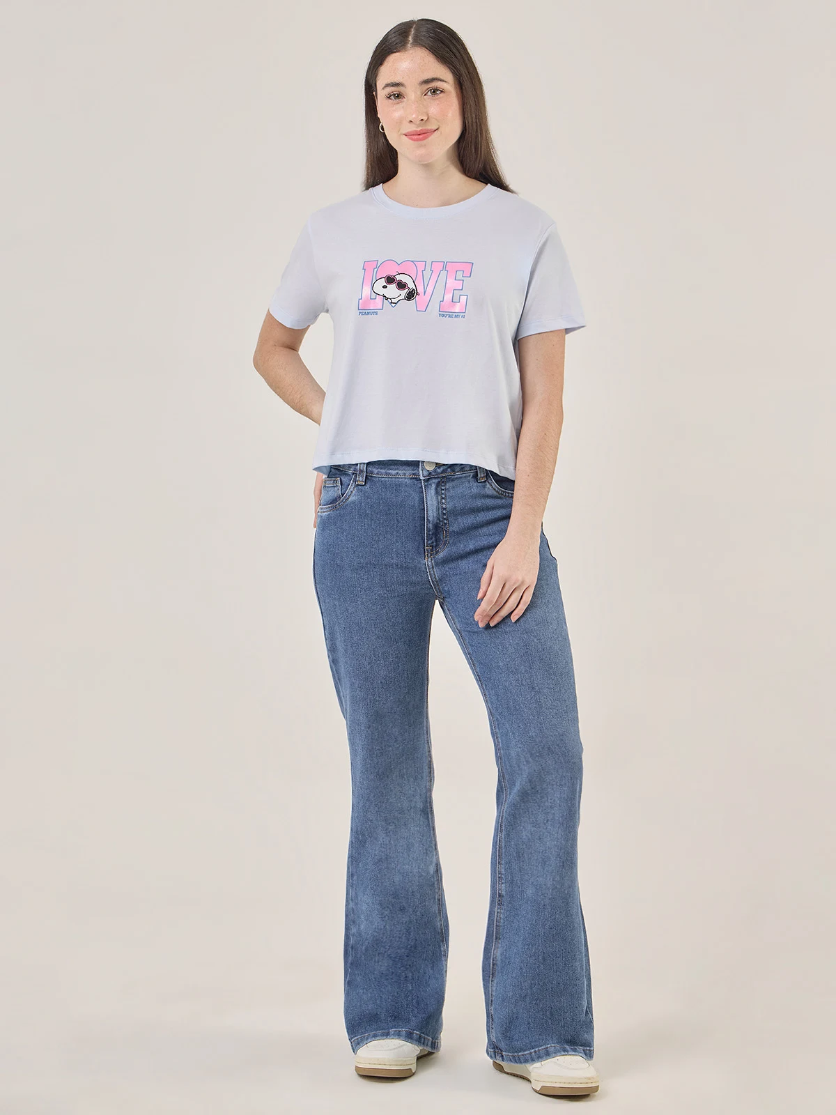 POLO MANGA CORTA MUJER INDEX SNOOPY BOXY - 5